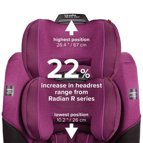 Diono Radian 3QX All-in-One Convertible Car Seat for Toddlers & Kids - Safe & Comfortable for Travel, School, and Family Road Trips