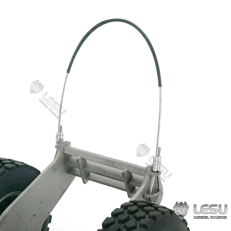 1/14 Scale LESU PC360 Metal Hydraulic RC Excavator with Painted Bucket, Trailer, Scarifier, Compactor & Crusher - 3-Section Arm for Construction Simulation & Professional RC Hobbyists