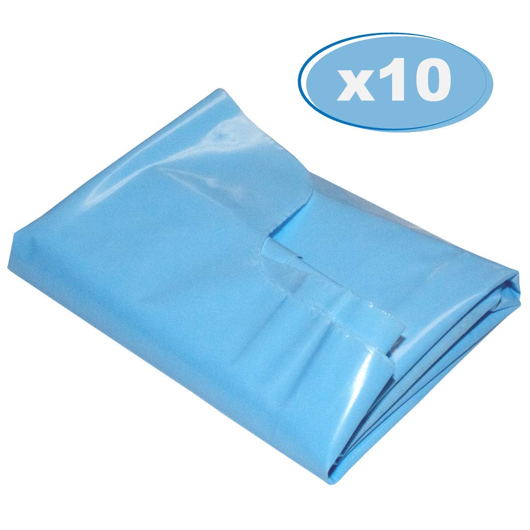 Cleanwaste Sani-Bags Disposable Commode Waste Bags - Portable Toilet Liners for Camping, Travel & Home Use - Odor Control & Leak-Proof Design