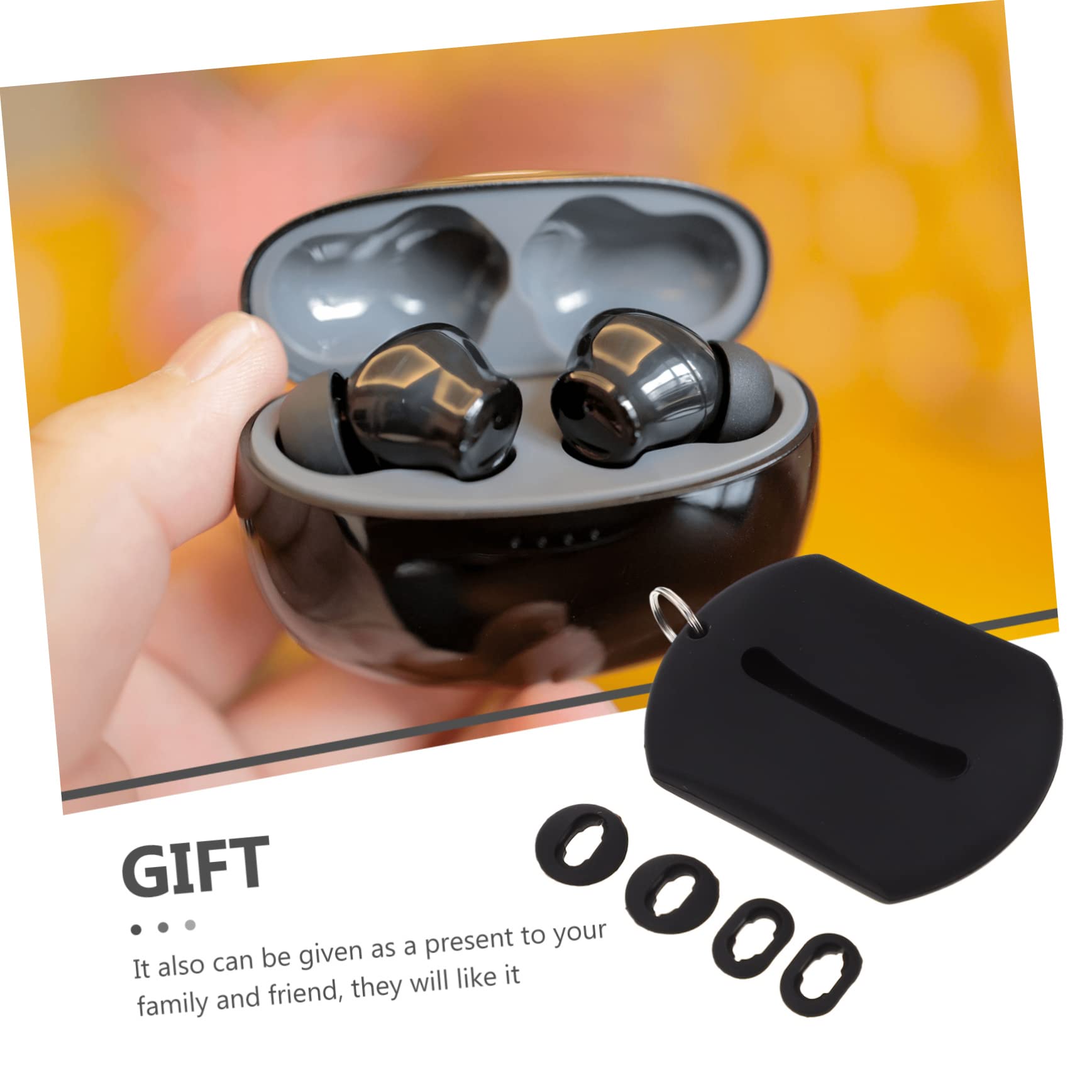 8 Sets Angoily Kutuzov Mikaberidze Earplugs Headset with Protective Sleeves & Storage Case - Noise Cancelling Earbuds for Work, Travel, Sleep and Gym - Includes Earphone Tips and R180 Fine Protective Sleeves