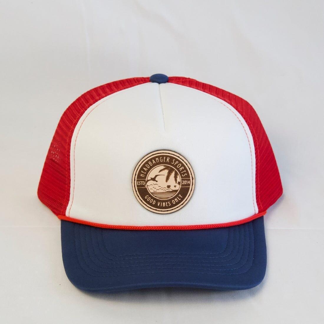 Headbanger Sports Exclusive Pacific P782 Foamie Fresh Trucker Hat - Comfortable & Stylish Unisex Baseball Cap for Surfing, Beach & Outdoor Activities - Good Vibes Only