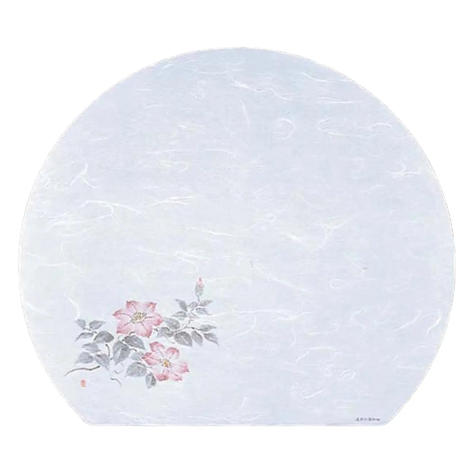 Artec Washi Paper Half Moon Placemats - Set of 100 Japanese Style Table Mats for Dining, Tea Ceremony & Home Decor | Eco-Friendly Asian Virginsbower Design