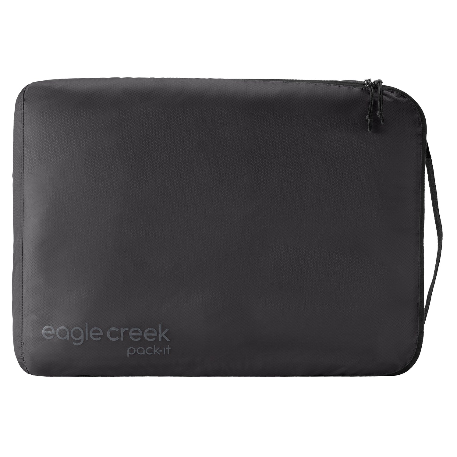 Eagle Creek Pack It Isolate Cube L - Black Waterproof Compression Packing Cube for Travel & Backpacking - Perfect for Organizing Clothes in Suitcases & Carry-On Bags