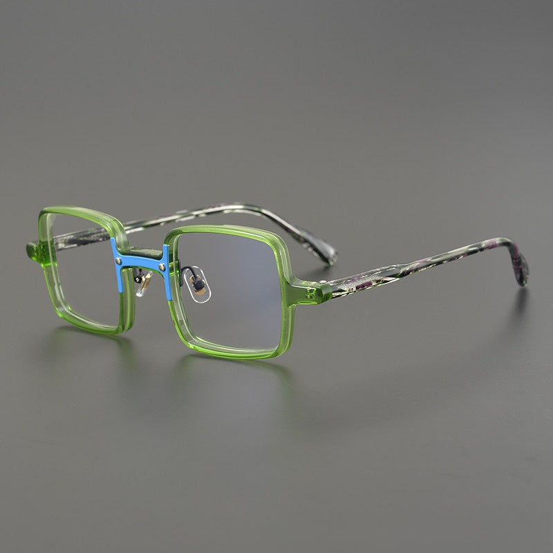 Stylish Acetate Square Glasses Frames BD16 - Trendy Eyewear for Men & Women - Perfect for Work, Reading & Fashion Accessories