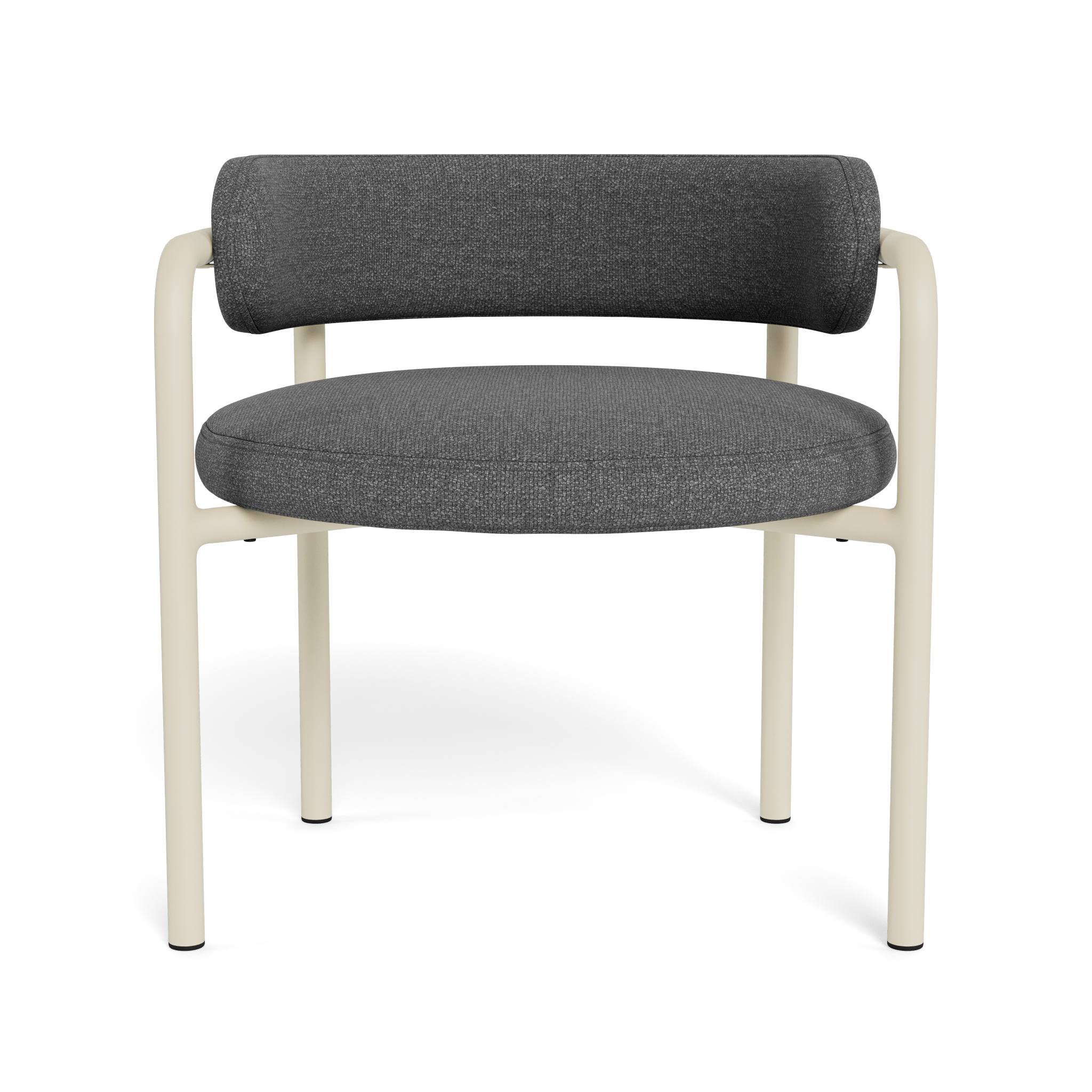 Porto Aluminum Club Chair - Lightweight Outdoor Patio Furniture for Garden, Poolside & Deck - Modern All-Weather Lounge Chair with Cushion (Optional) - Perfect for Relaxing, Sunbathing & Entertaining Guests