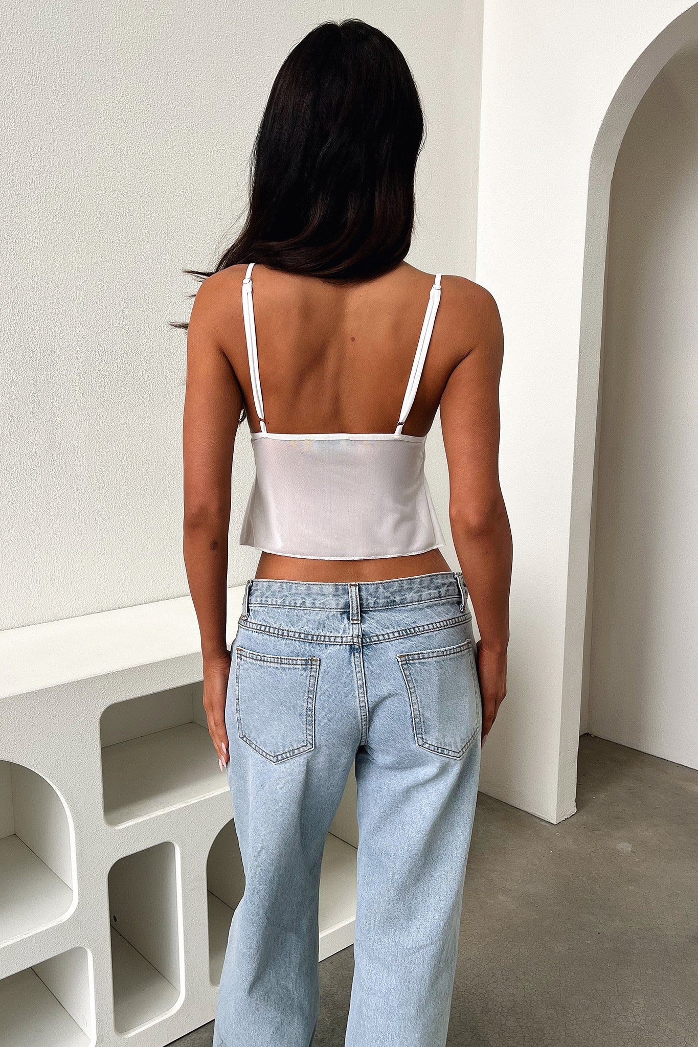 Liotta Top White - Women's Fashion Blouse for Casual & Office Wear | Elegant & Comfortable Daily Outfit