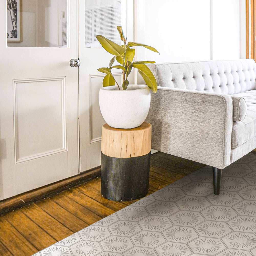 Hello Sunshine Vinyl Floor Mat - Non-Slip Kitchen Rug, Waterproof Entryway Doormat for Home Decor - Perfect for Kitchen, Bathroom, Front Door & Mudroom