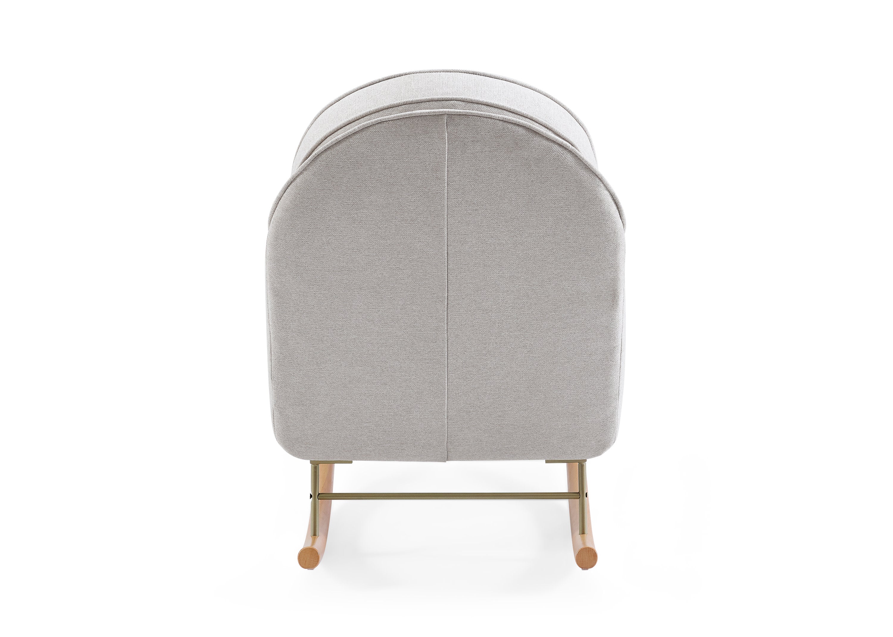 LiveSmart Evolve Fabric Ella Rocker - Comfortable & Stylish Rocking Chair for Living Room, Nursery, or Office Relaxation