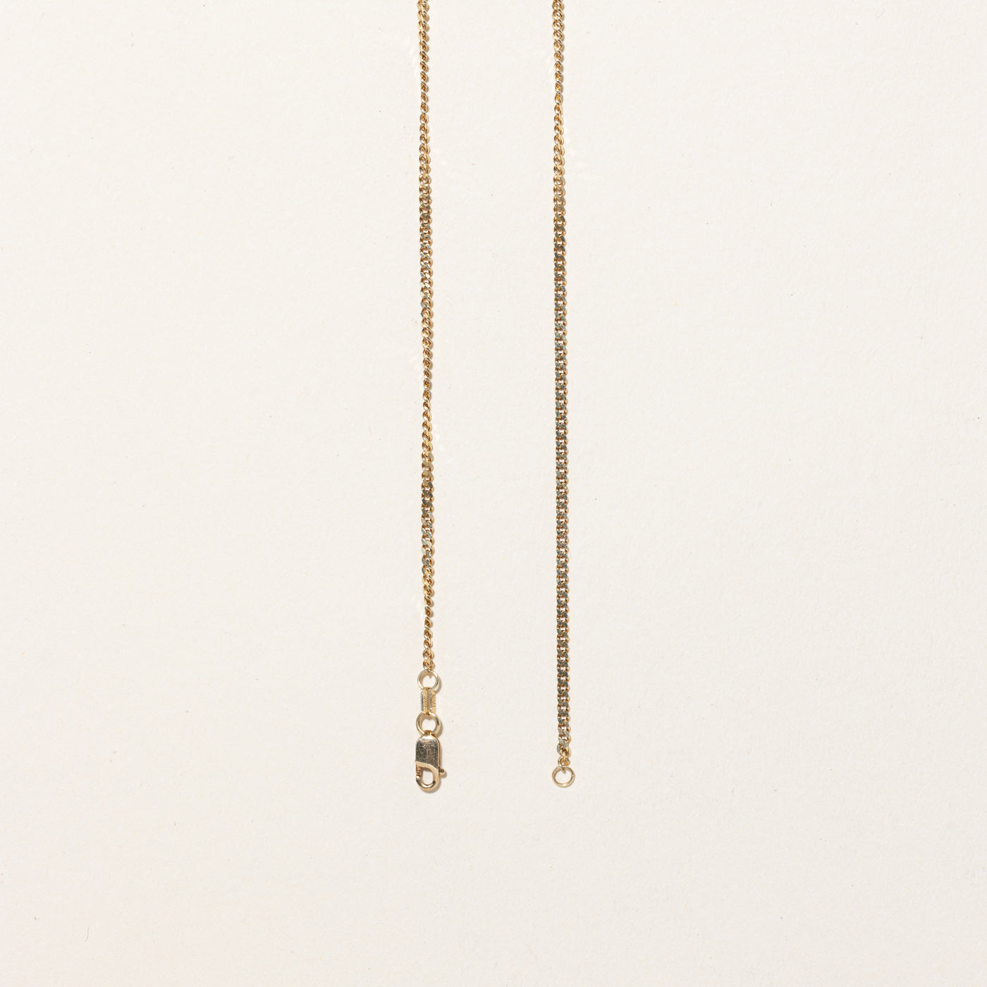10K Yellow Gold Curb Link Chain Necklace 19 Inches - Elegant Jewelry for Women, Perfect for Everyday Wear, Parties & Special Occasions