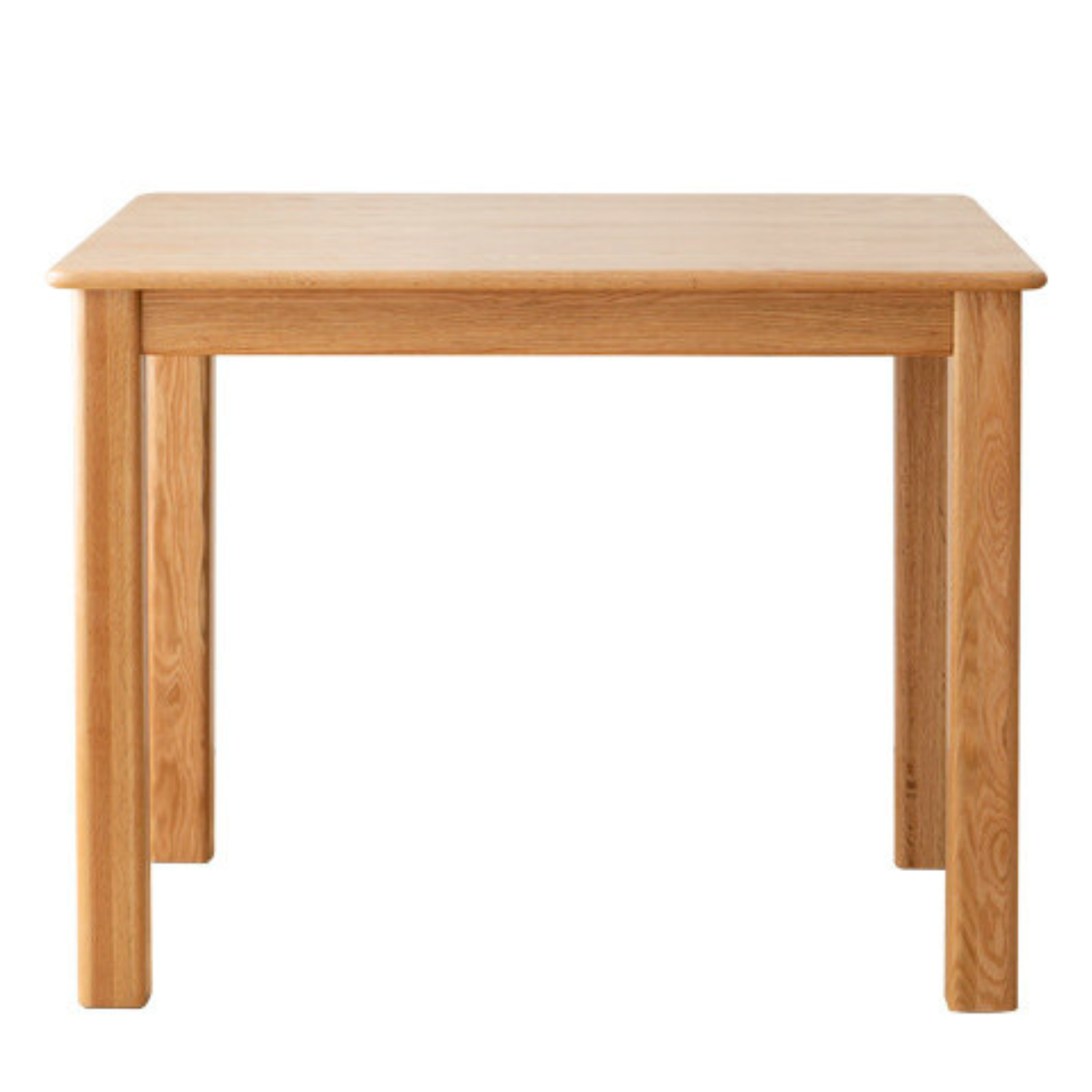 Solid Oak Wood Modern Dining Table - 6 Seater Rustic Farmhouse Style for Kitchen & Dining Room - Perfect for Family Gatherings & Dinner Parties