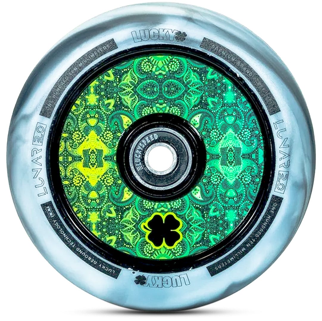Lucky Lunar Recoil Hollow Core Wheel - Lightweight Durable Wheels for Skateboards, Scooters & Roller Skates - Perfect for Outdoor Sports & Street Performance