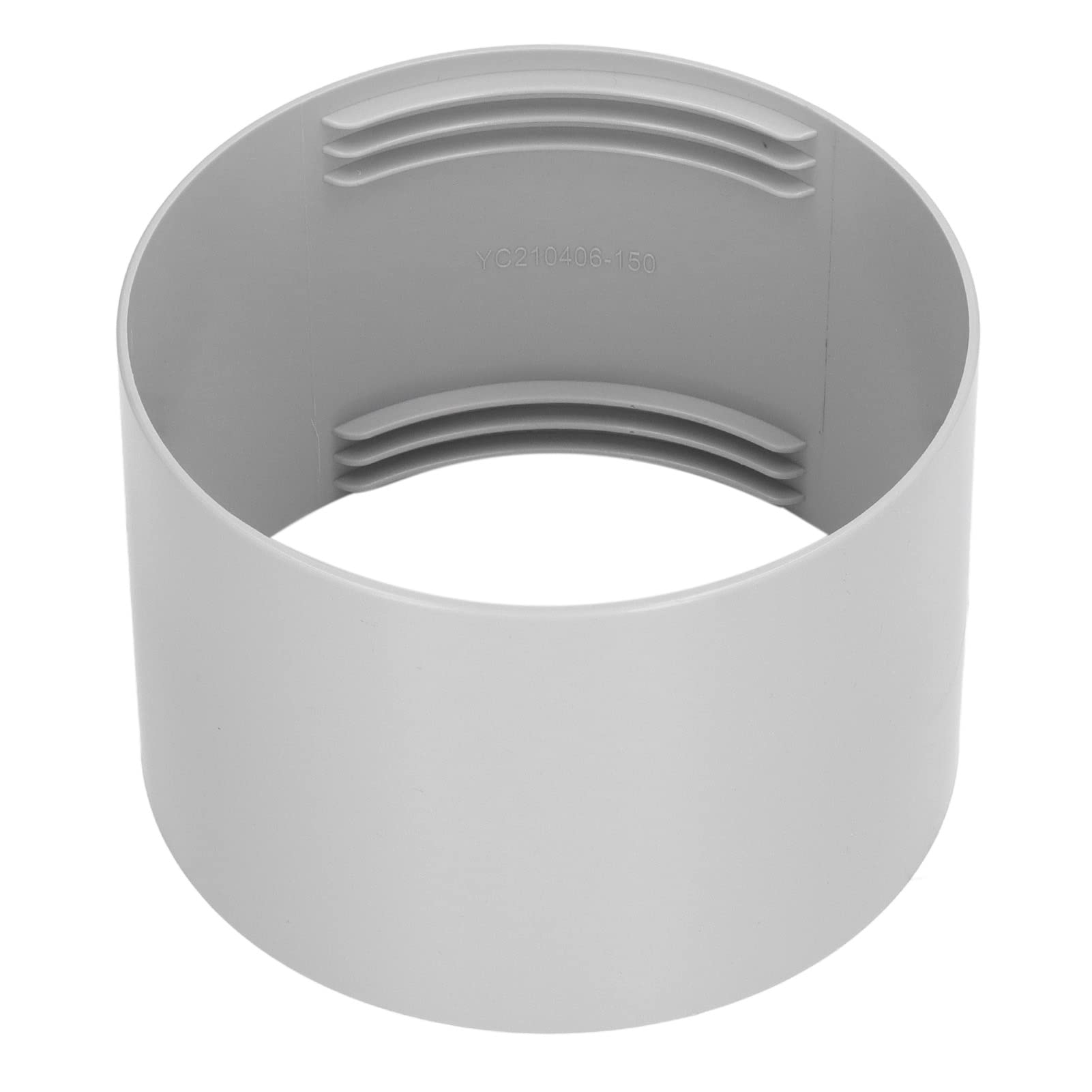 Portable Air Conditioner Exhaust Hose Coupler Adapter - 150mm CW/CCW Thread AC Extension Connector for Clockwise & Counter Clockwise Hoses - Perfect for Window AC Units, RV Cooling & Home Ventilation Systems