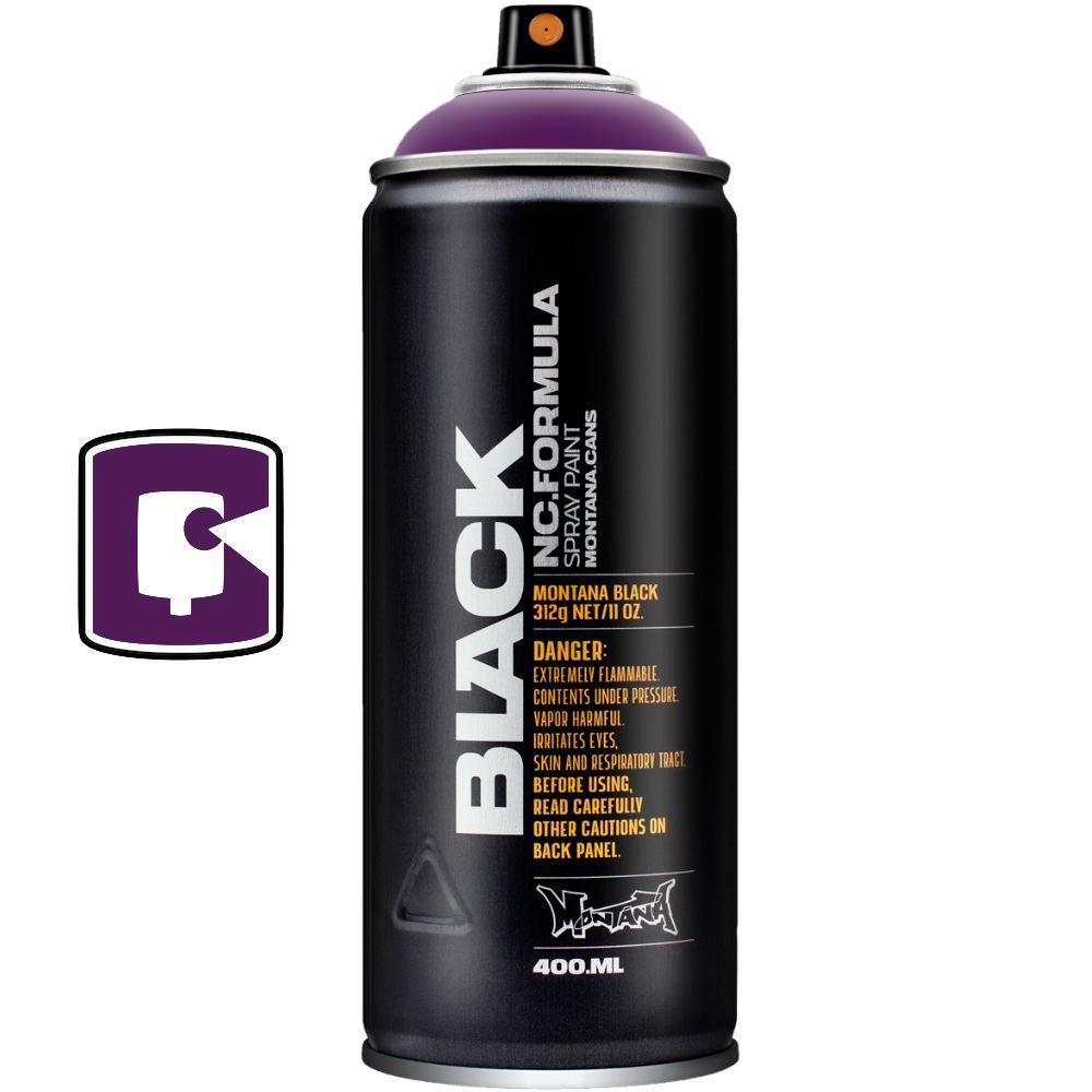 Montana Black 400ML Galaxy Spray Paint - High Coverage, Fast Drying for Graffiti, DIY, and Metal Projects - Perfect for Artists, Crafters, and Home Decor