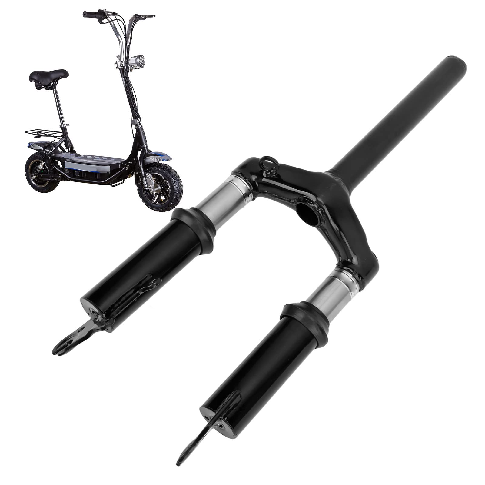 10 Inch Electric Scooter Front Fork Shock Absorber - Heavy Duty Suspension for Vibration Reduction | Perfect for Commuting, Off-Road Adventures & Urban Riding