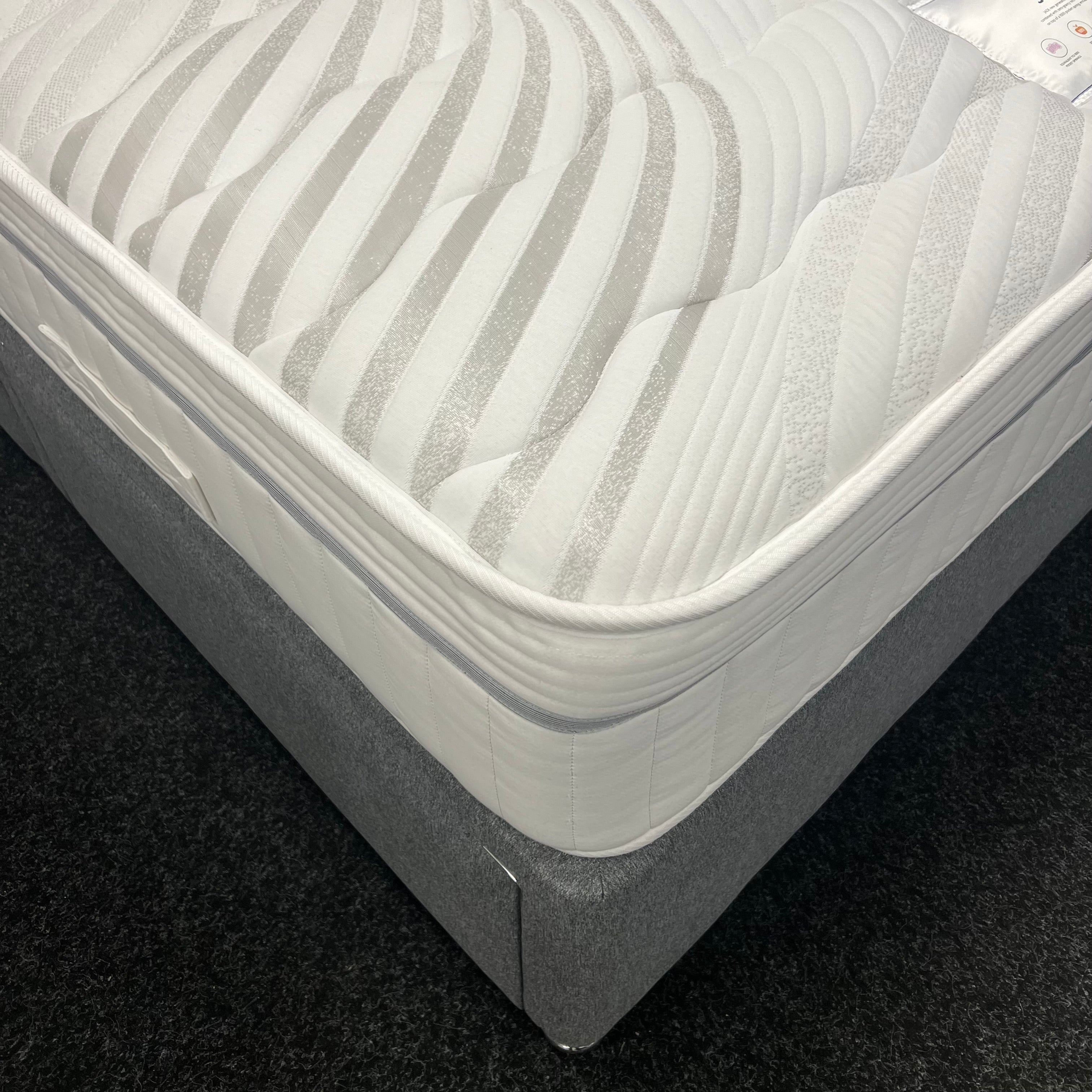 Premium Jade 1000 Mattress - Orthopedic Memory Foam for Back Pain Relief - Queen Size Cooling Gel Mattress for Side, Back & Stomach Sleepers - Perfect for Bedroom, Guest Room & Apartment Use