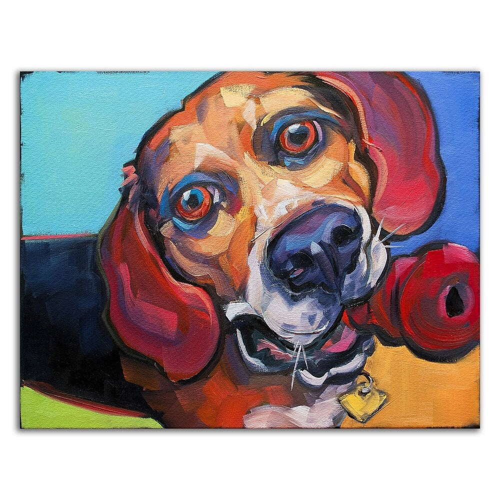 Beguile by CR Townsend - Premium Canvas Wall Art Print, Ready to Hang - Perfect for Living Room, Bedroom & Office Decor