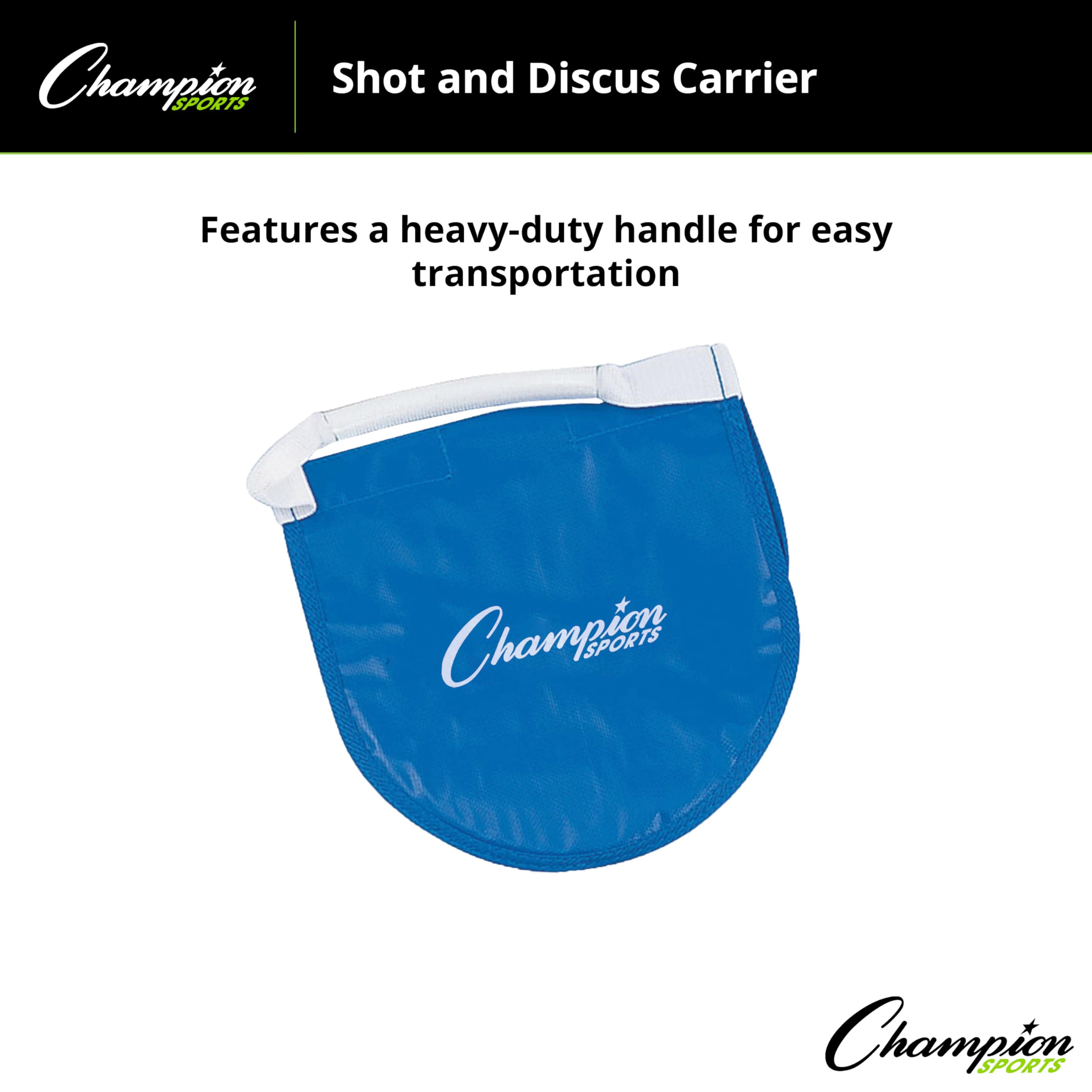 Champion Sports Iron Shot Put - Competition & Training Shot Put for Track & Field, High School & College Athletics - Perfect for Practice, Gym & Outdoor Sports
