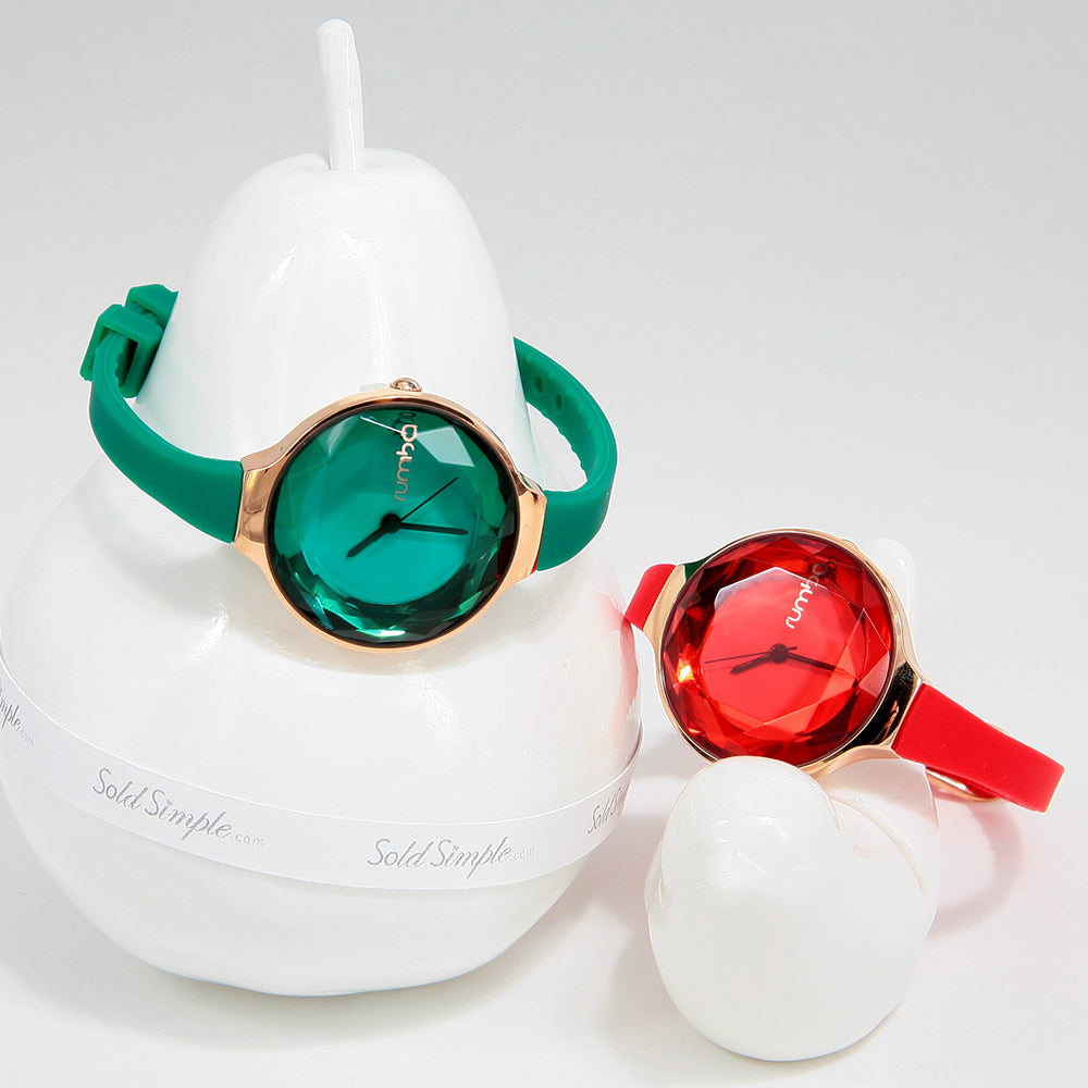 Rchard Gem Watch with Genuine Ruby - Luxury Women's Jewelry for Elegant Occasions, Parties & Special Events