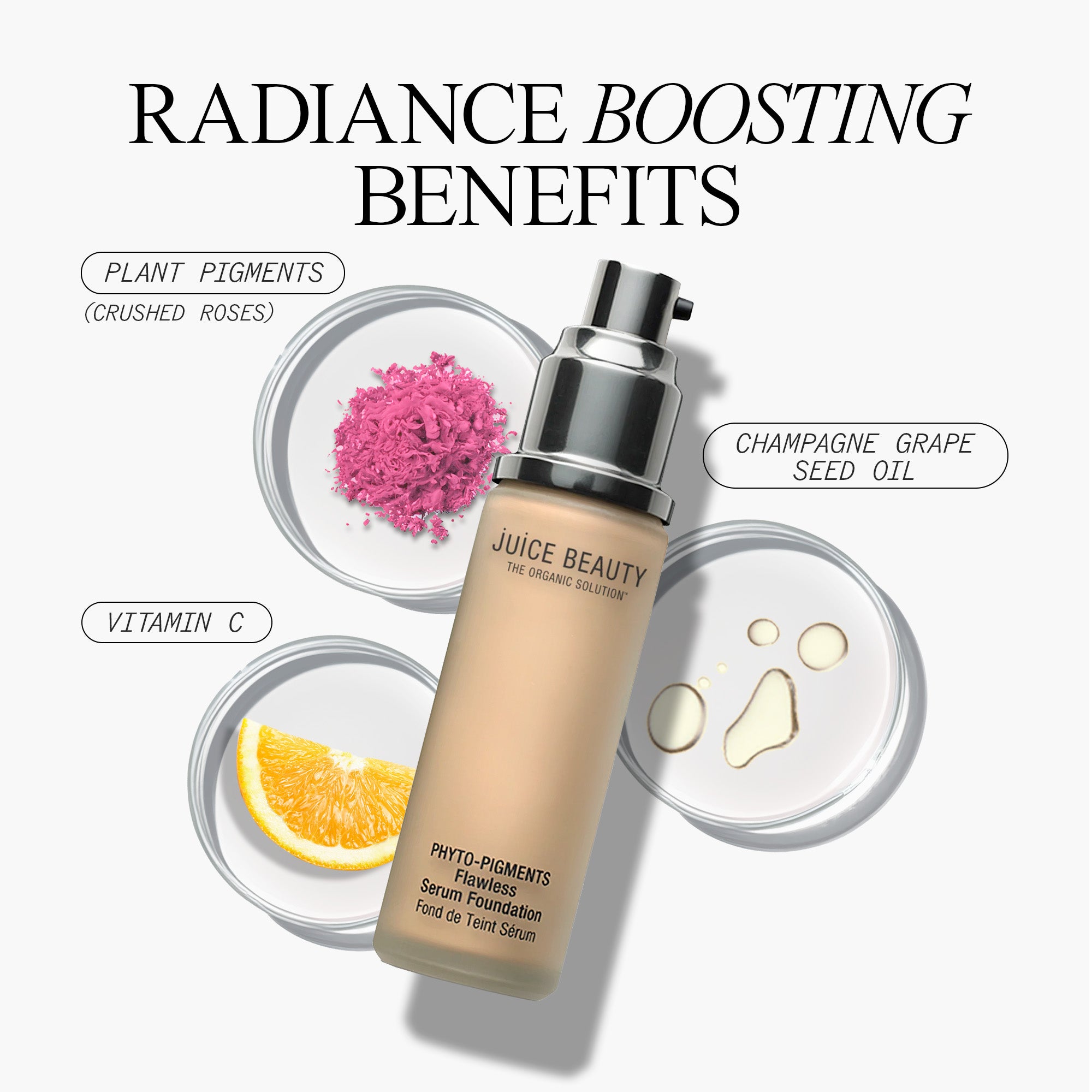 Flawless Serum Foundation - Lightweight, Full Coverage Liquid Makeup for a Radiant, Natural Finish | Perfect for Everyday Wear & Special Occasions