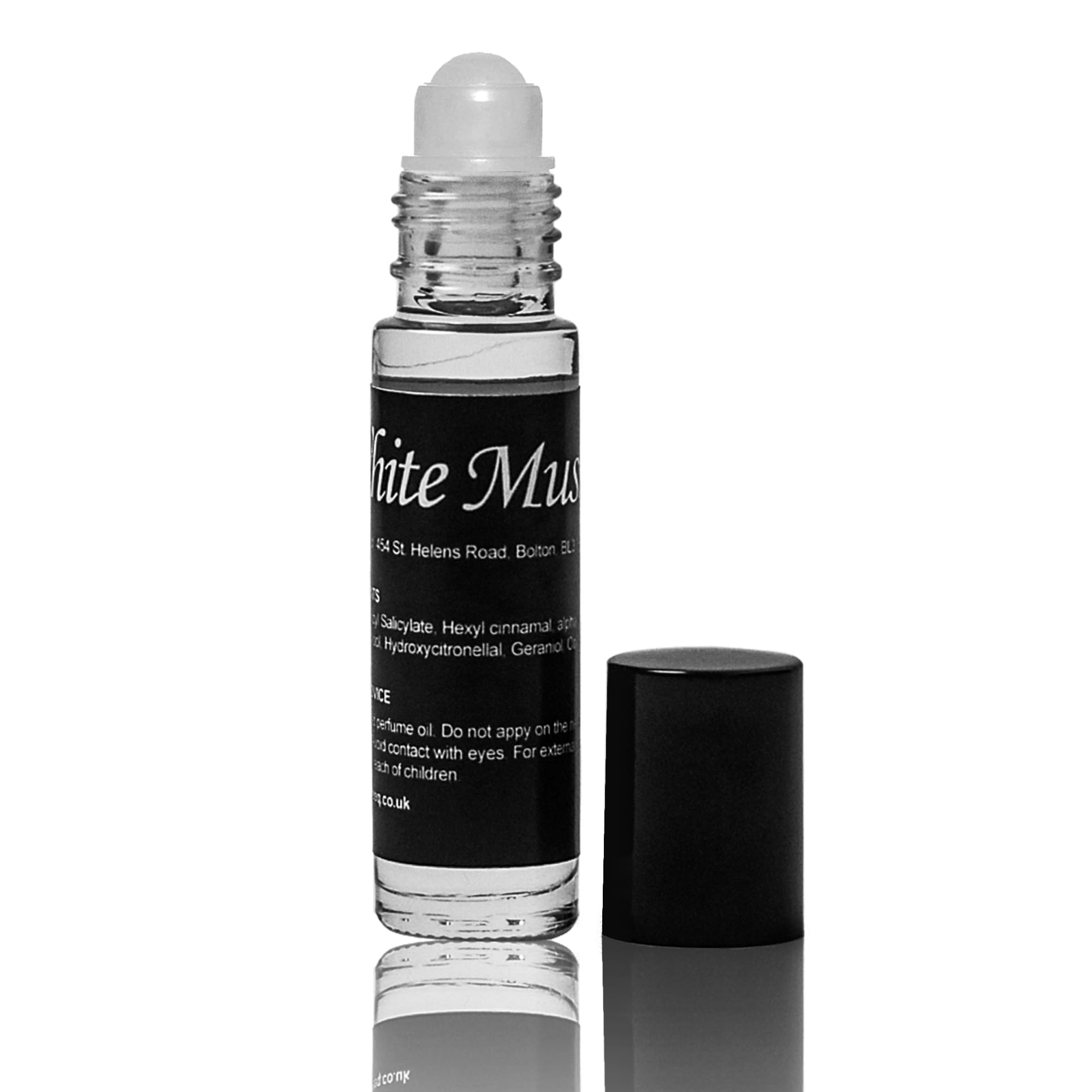 Premium White Musk Roll-On Perfume Oil for Men & Women - 10ml Long-Lasting Fragrance - Perfect for Daily Wear, Date Nights & Special Occasions