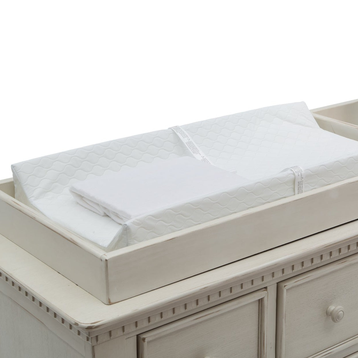 ComforPedic by Beautyrest® Contoured Baby Changing Pad with Soft Plush Cover - Waterproof & Comfortable for Nursery, Travel & Diaper Changes