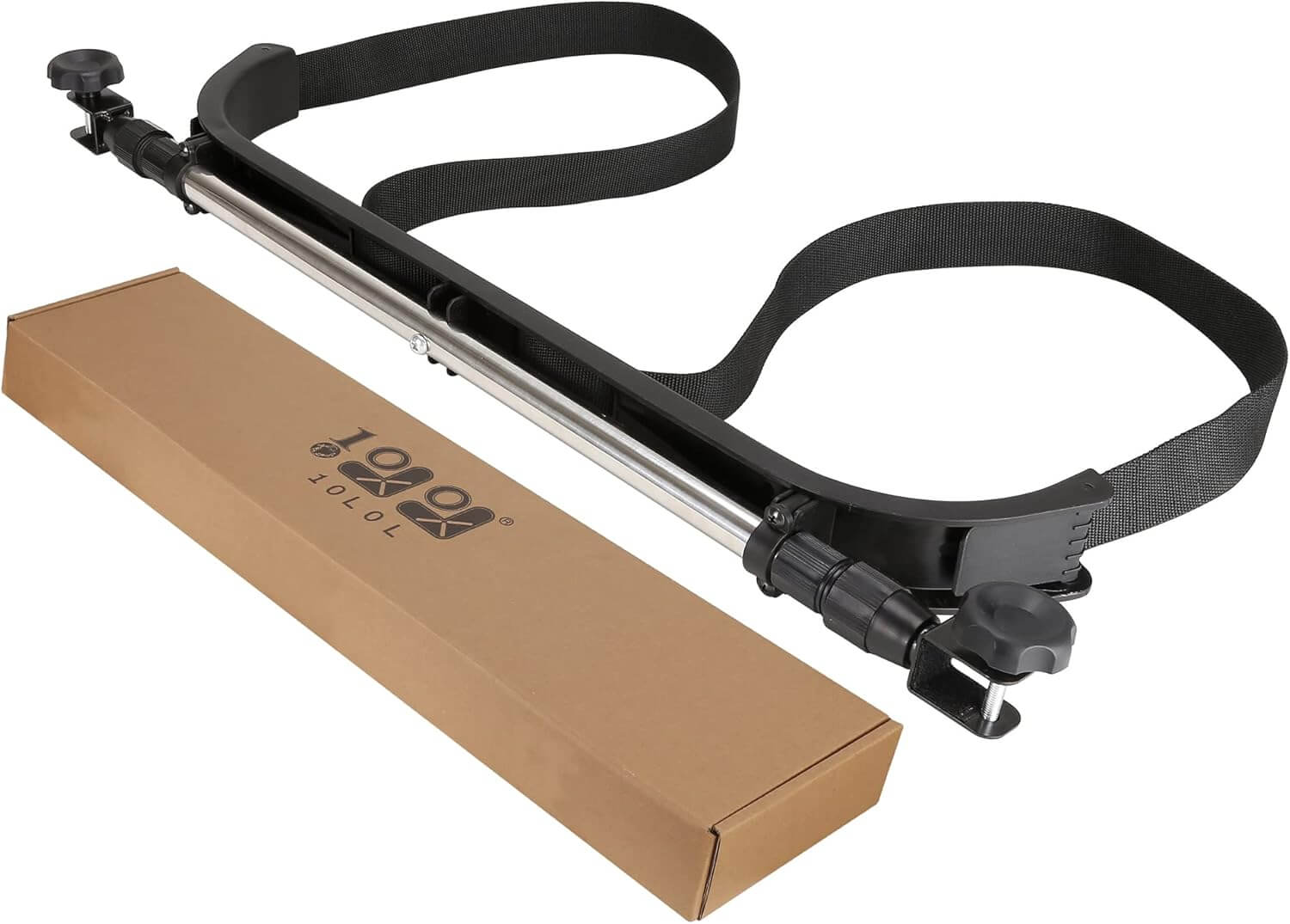 Upgraded Golf Bag Holder Attachment - No Drilling Required for Yamaha, EZGO, Club Car Golf Carts - 10L0L - Perfect for Golf Course, Driving Range & Outdoor Storage
