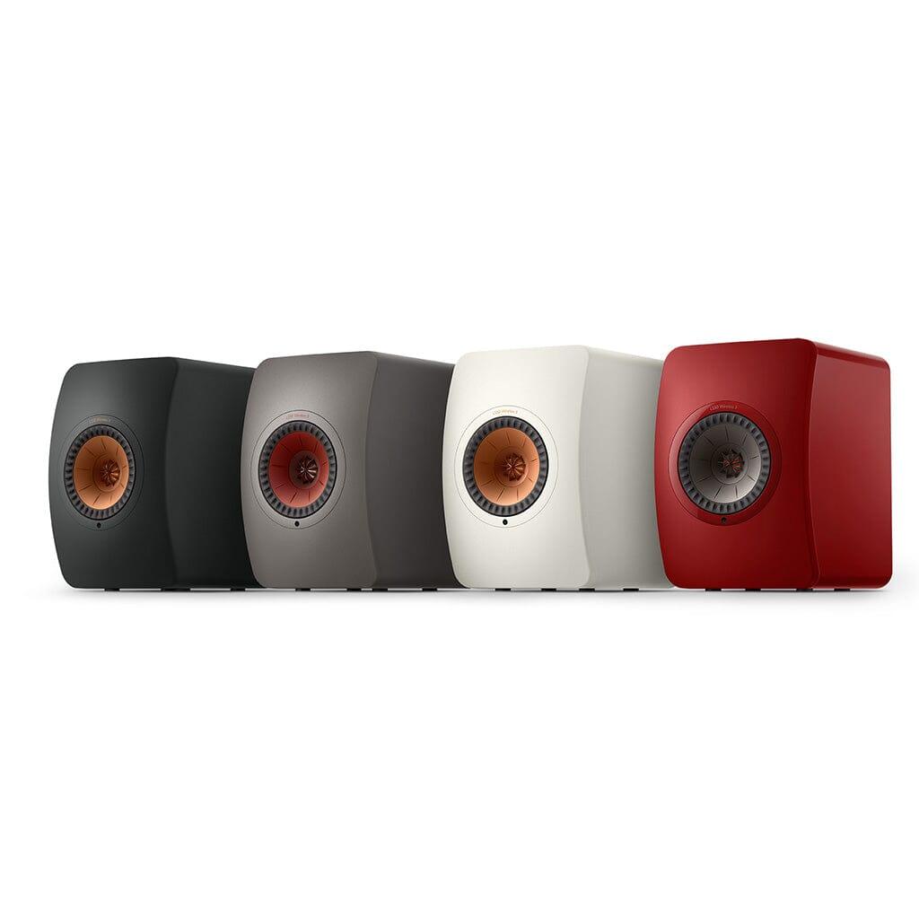 KEF LS50 Wireless II Hi-Fi Bookshelf Speakers - Premium Bluetooth Home Audio System for Music & Movies | Perfect for Living Room, Home Theater & Studio Use