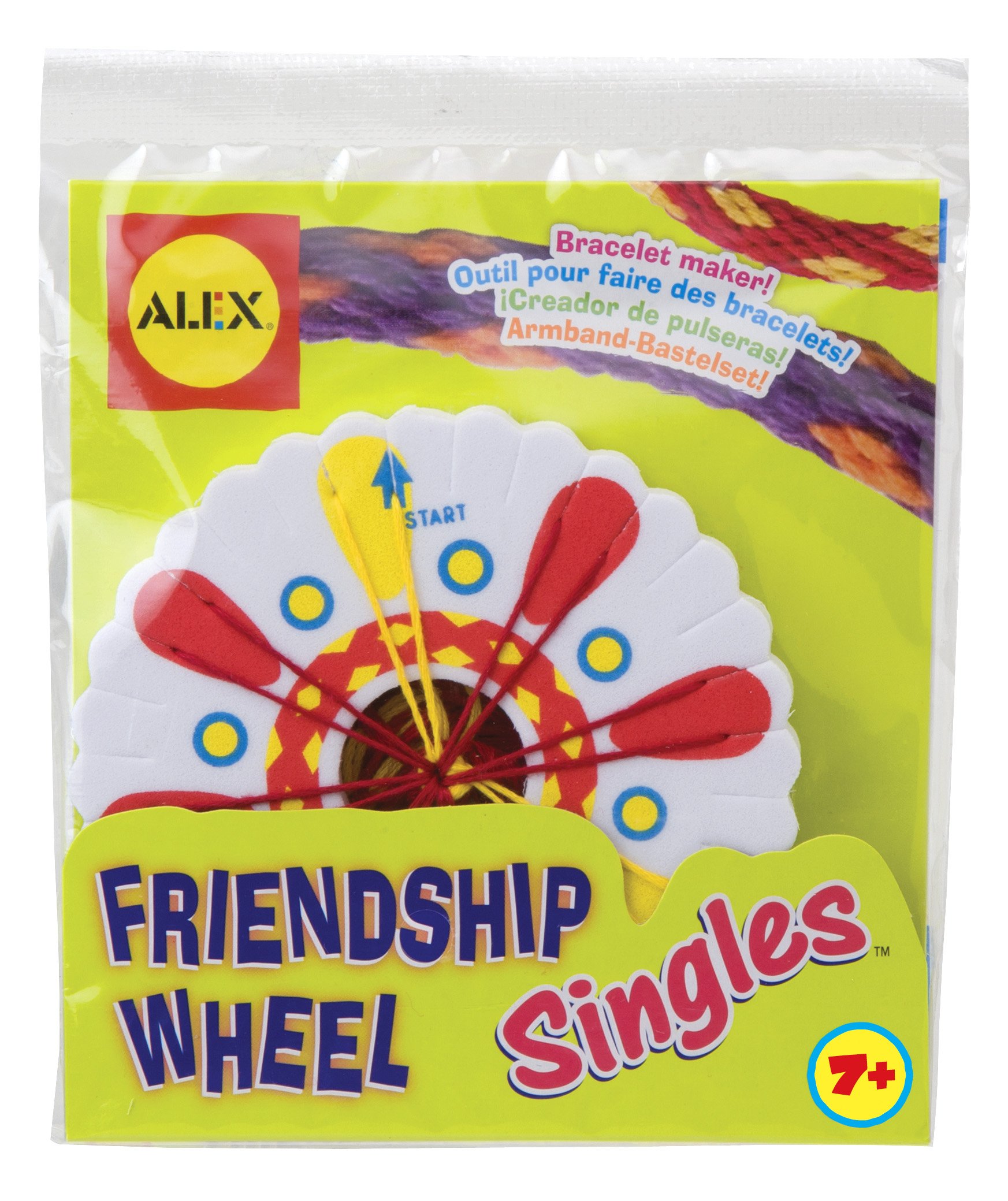Alex Toys Friendship Wheel Singles - Fun DIY Craft Kit for Kids, Perfect for Birthday Parties & Playdates - Encourages Creativity & Social Skills