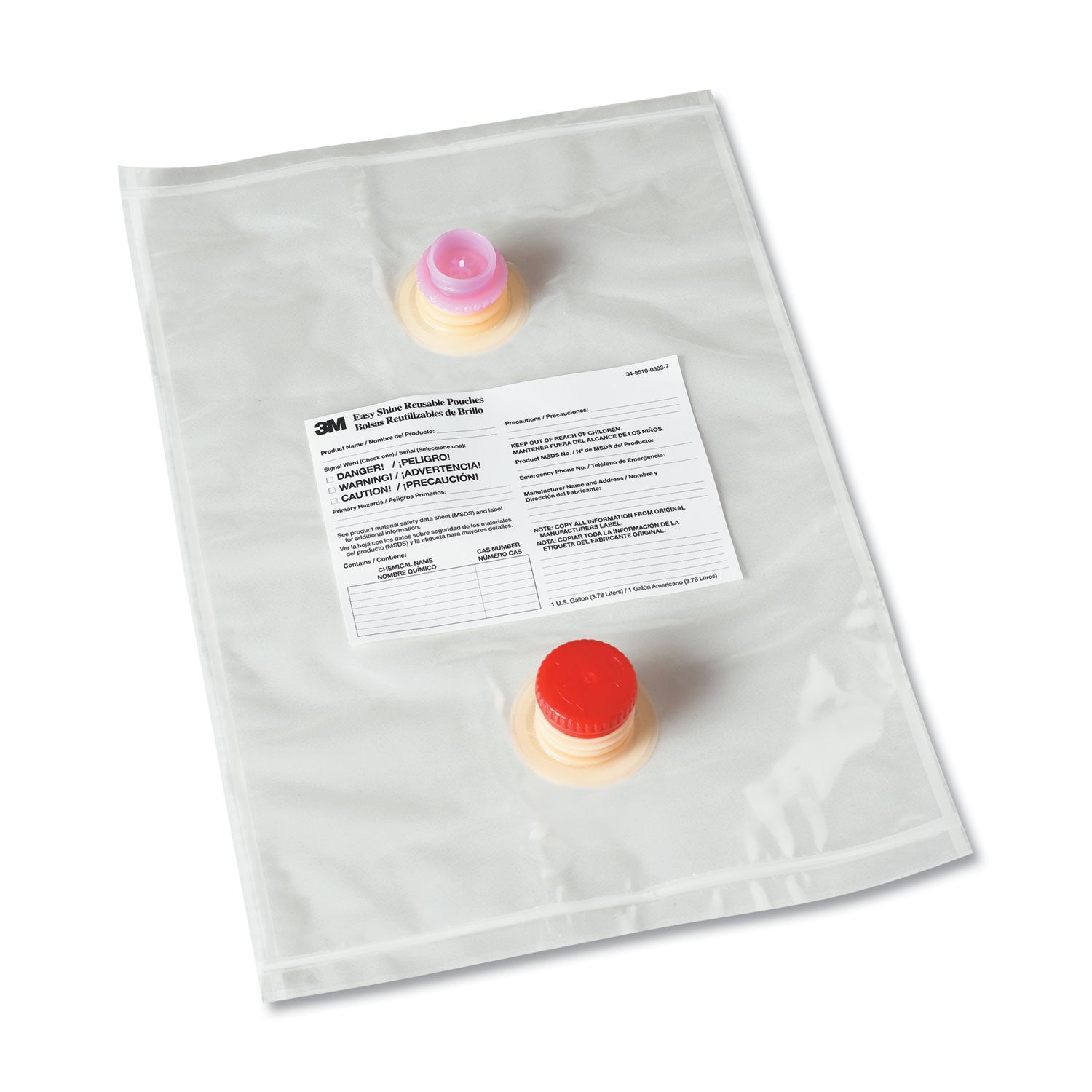 3M™ Easy Shine Applicator Kit - 5 Reusable Cleaning Pouch Set for Car Detailing, Floor Polishing & Surface Shining | Durable & Convenient Cleaning Accessories