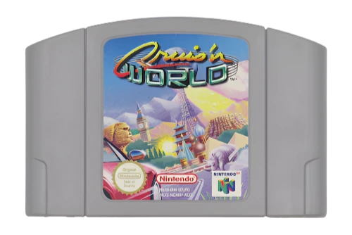 Cruis'n World Nintendo 64 (N64) Racing Game Cartridge - PAL Version - Classic Retro Gaming for Collectors & Nostalgic Players