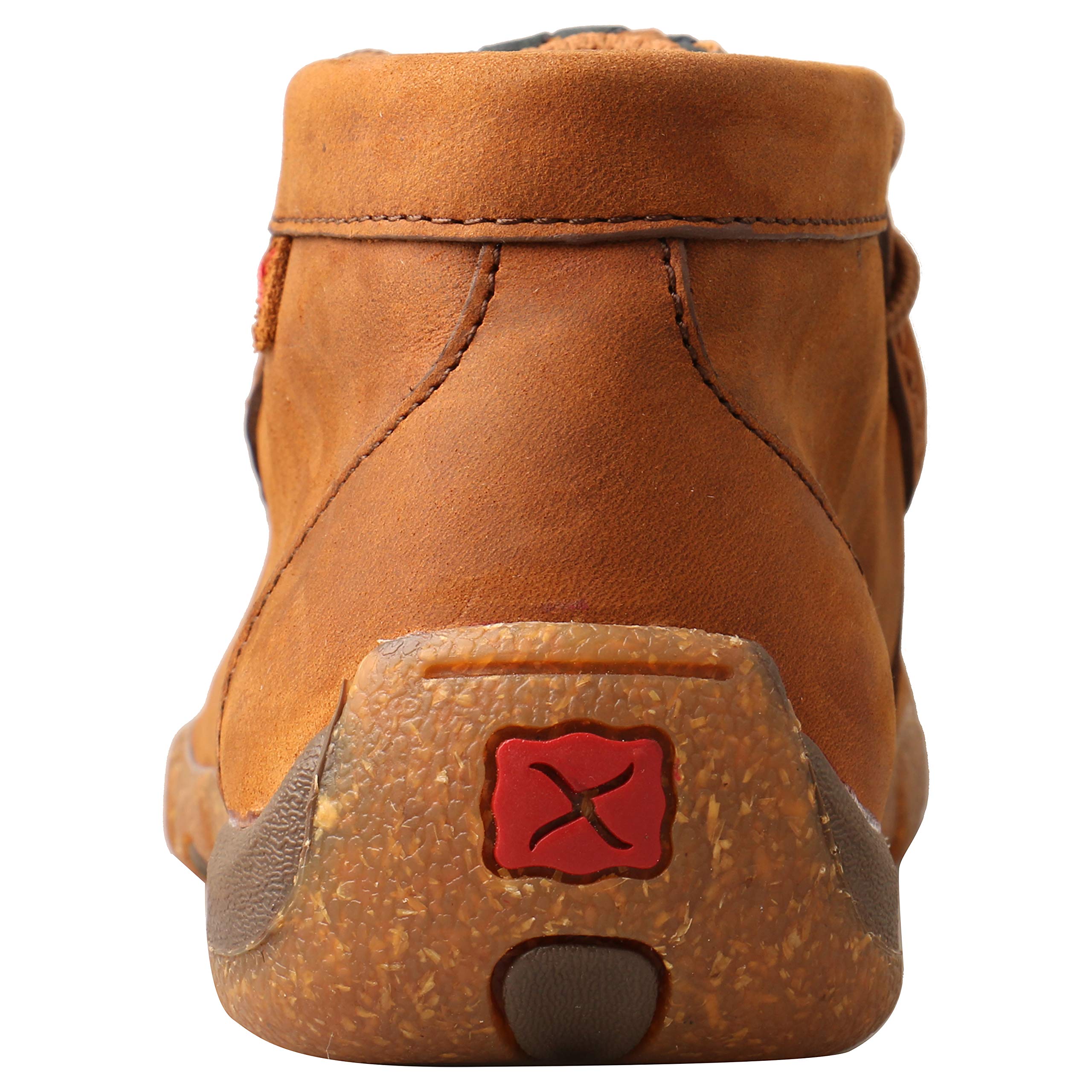 Twisted X Kids Chukka Driving Moc - Oiled Saddle & Midnight - Size 13 M - Comfortable Casual Shoes for Boys & Girls - Perfect for School, Playtime & Outdoor Activities