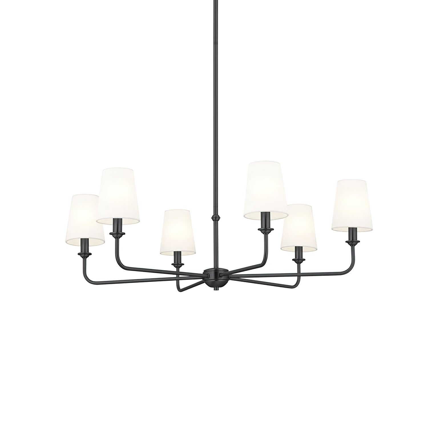 Pallas Crystal Chandelier - Elegant Modern Ceiling Light Fixture for Dining Room, Living Room & Bedroom | Energy Efficient LED Lighting for Home Decor