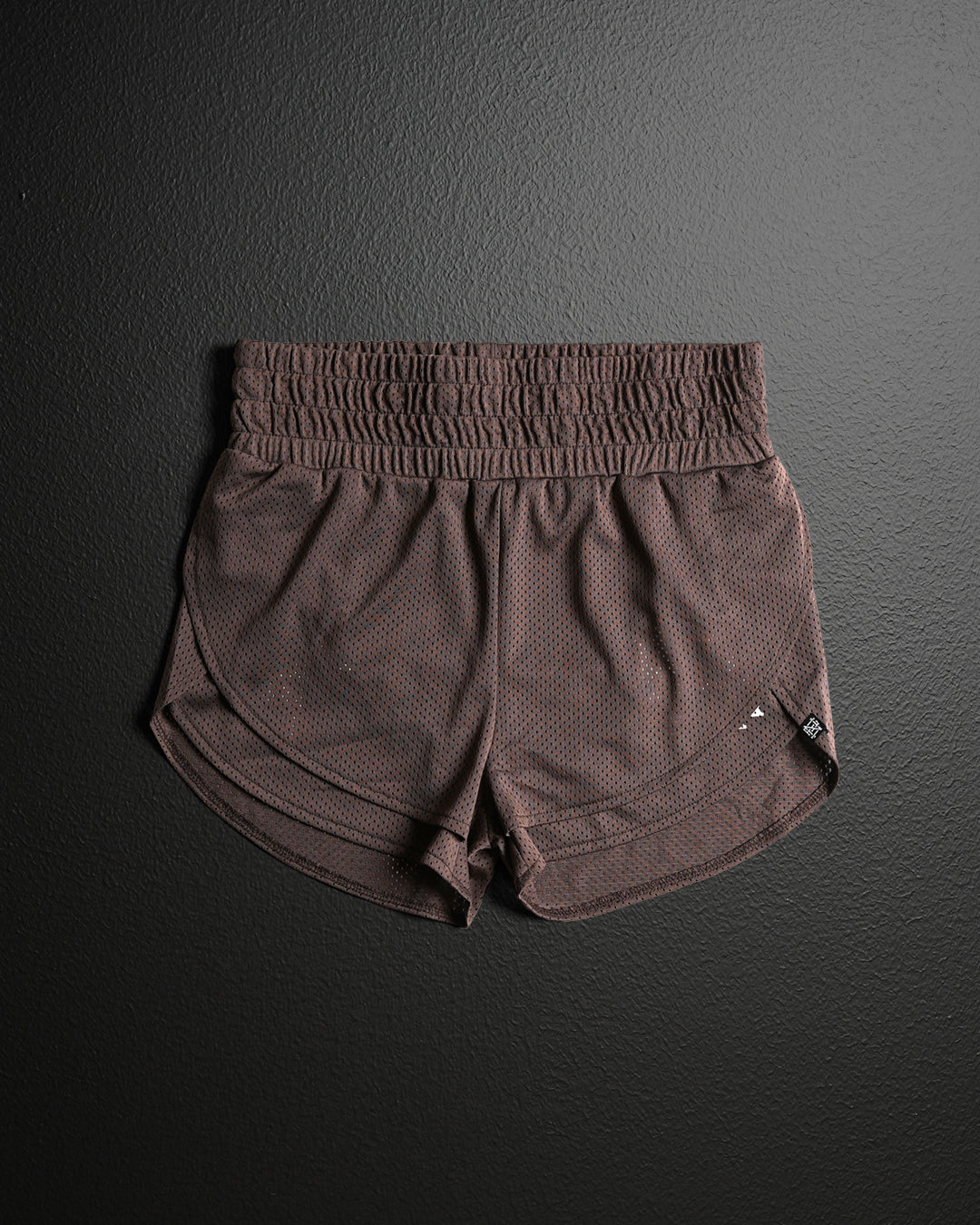 Women's Momentum Mesh Shorts - Breathable & Comfortable Athletic Shorts for Running, Yoga & Gym Workouts - Earth Tone Activewear for Women