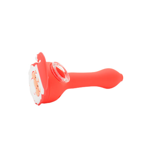 Santa Claus Silicone Pipe - Christmas Themed Smoking Accessory for Holiday Parties & Gifts | Durable, Food-Grade Silicone | Perfect for Festive Celebrations & Collectors