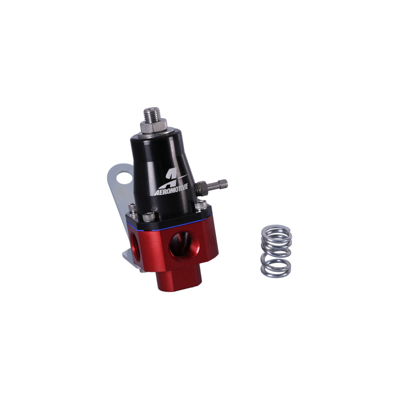 Aeromotive Universal Bypass Fuel Pressure Regulator - 3 Port 3/8in NPT - High Performance for Carbureted & EFI Systems - Perfect for Racing, Hot Rods & Custom Builds