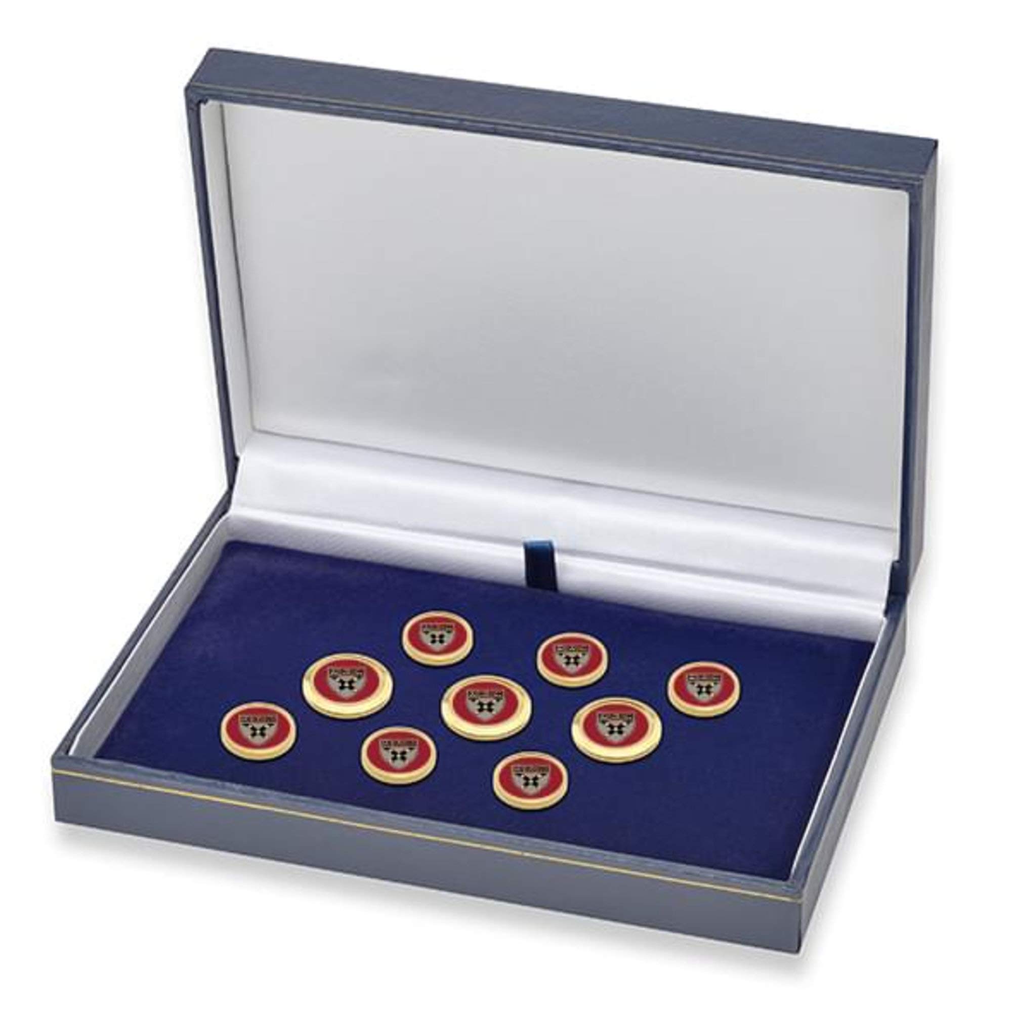 Harvard Business School Blazer Buttons by M. LA HART - Premium Replacement Buttons for Jackets & Coats - Perfect for Business Attire, School Uniforms, and Formal Events