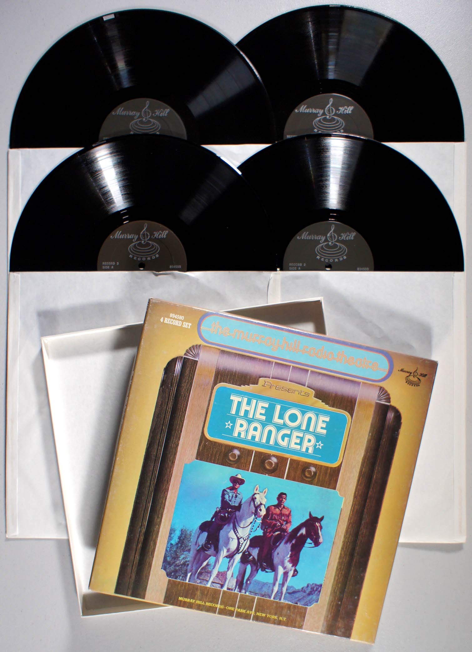The Lone Ranger 4 LP Box Set - Limited Edition Vinyl Record Collection for Music Enthusiasts & Collectors - Perfect for Home Listening, Gifts, and Vintage Music Lovers