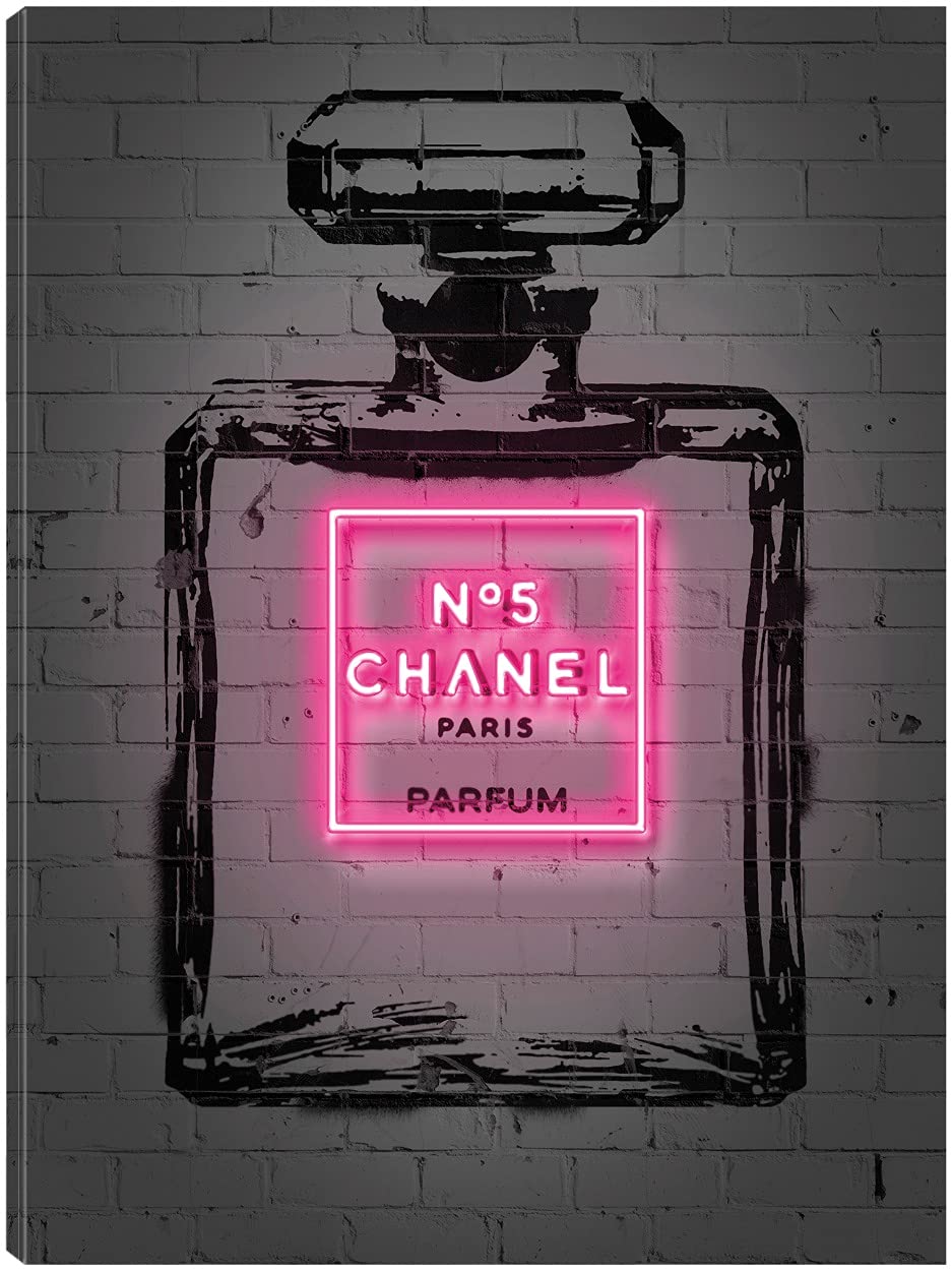 Premium Octavian Mielu Perfume Fine Art Canvas Print - Modern Wall Decor for Living Room, Bedroom, Office & More - 24x32 Inches - Ready to Hang - Perfect for Home Decor, Gifts & Interior Design