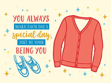 Mister Rogers' Neighborhood Blank Note Cards Set - Boxed Greeting Cards for Thank You, Birthday & Special Occasions - Perfect for Gifts, Collectors & Fans