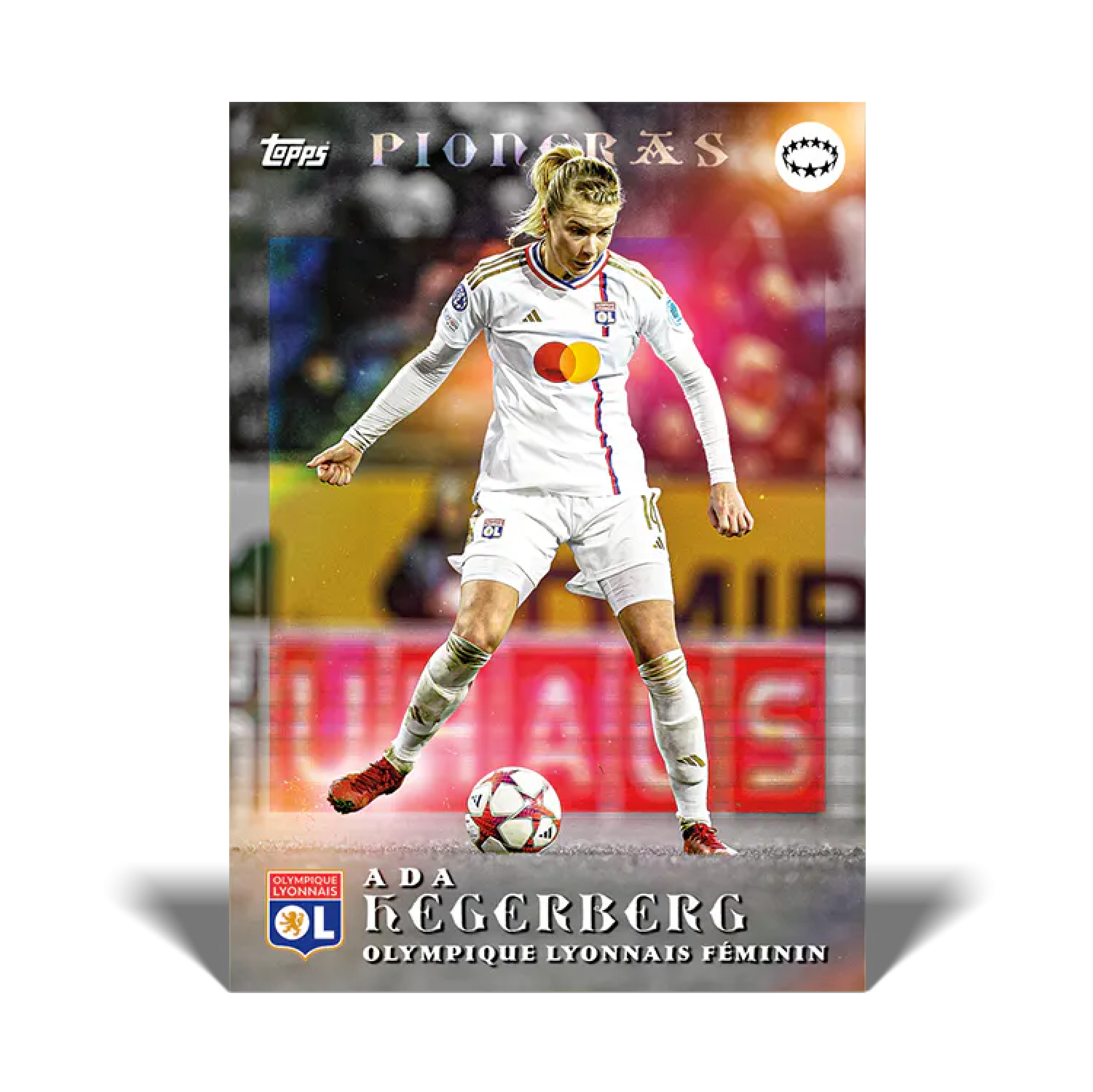 Topps Aitana Bonmatí Curated Soccer Trading Card Set - Limited Edition Collectible for Fans & Sports Memorabilia Enthusiasts - Perfect for Display, Gifts, and Card Collections