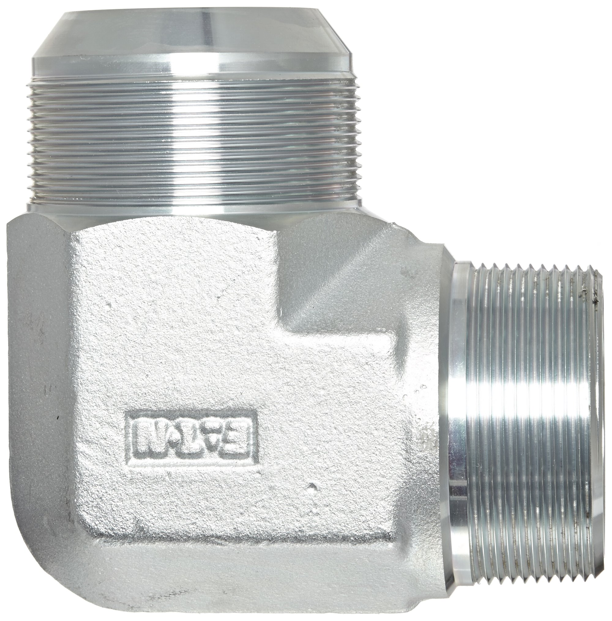 Eaton Aeroquip 2024-32-32S 90 Degree Male Elbow Fitting - Carbon Steel, 2