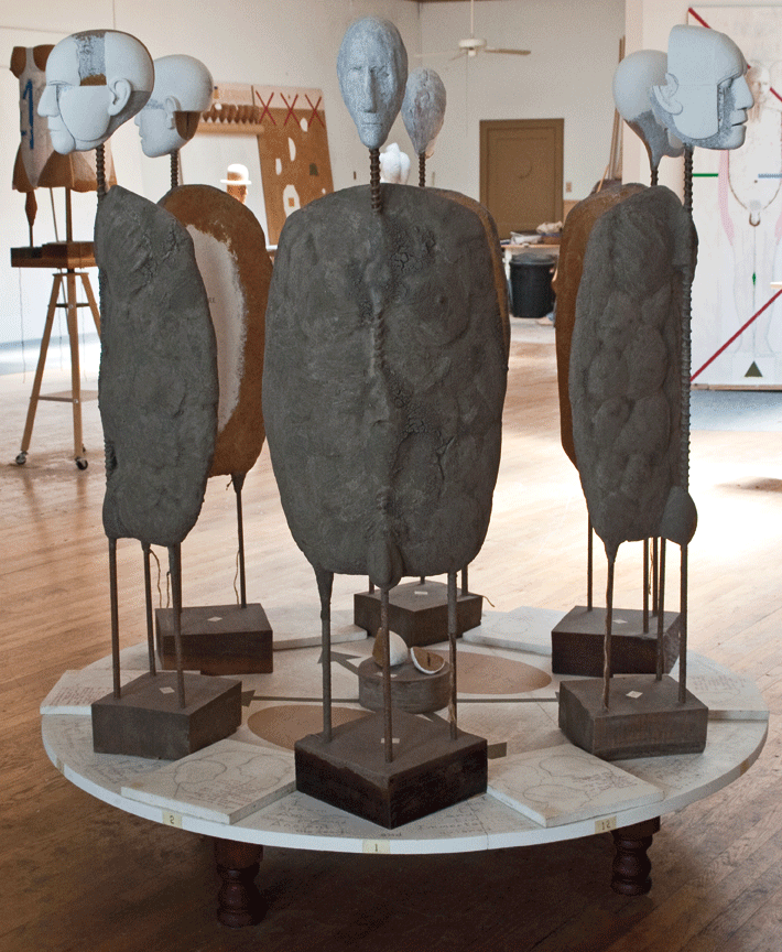 35 Robert Cremean Maquette for The End of Time Installation - Modern Art Sculpture for Home Decor, Office Display & Gallery Exhibitions