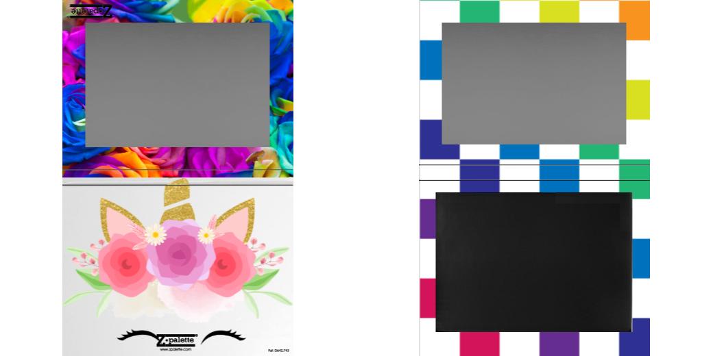 Custom Extra Large Z Palette - Magnetic Makeup Palette for Eyeshadows & Blush - Perfect for Professional Makeup Artists & Travel