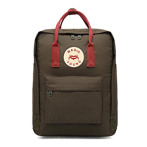 Army Green Wine Red Belt