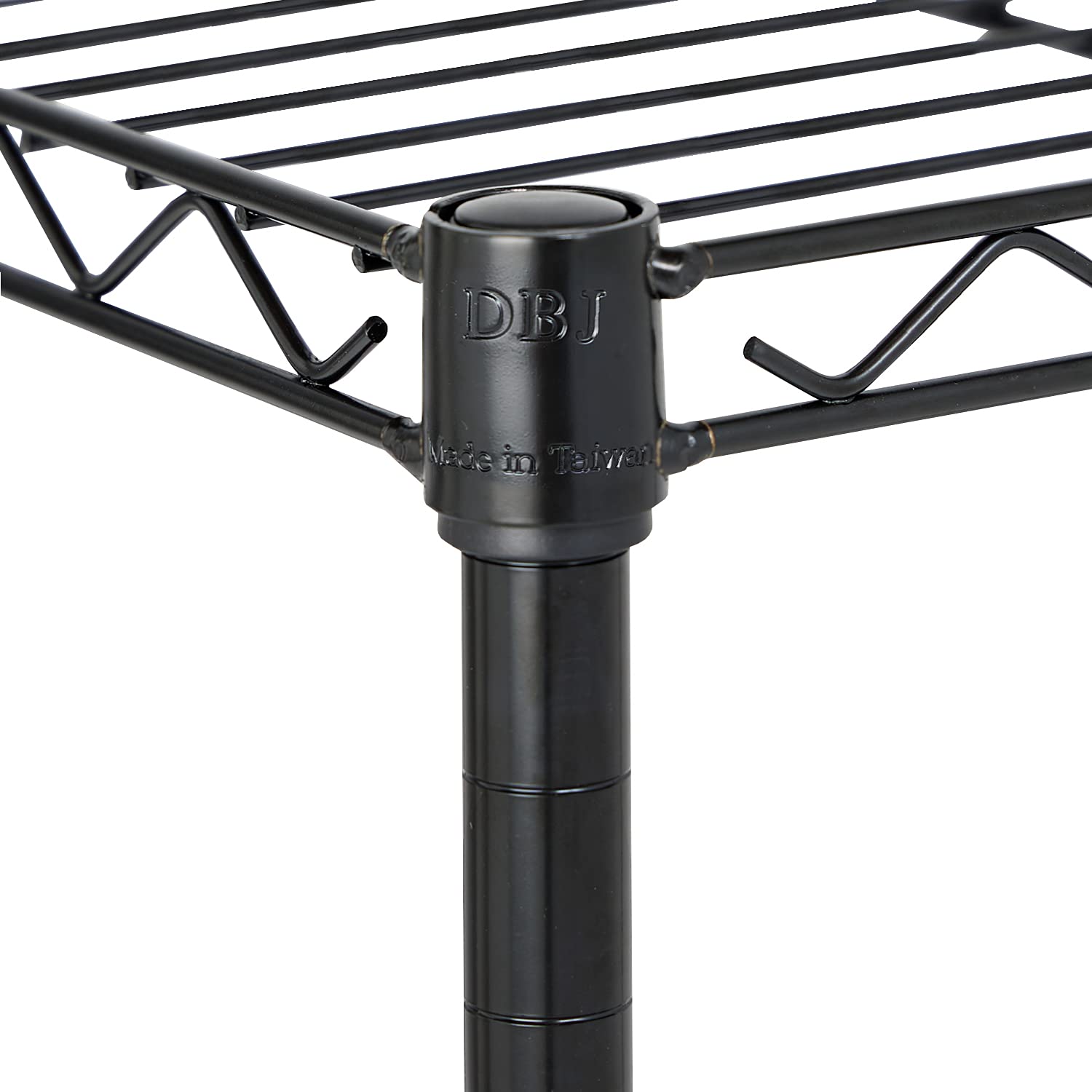 4-Tier Heavy Duty Metal Wire Shelving Unit - 14