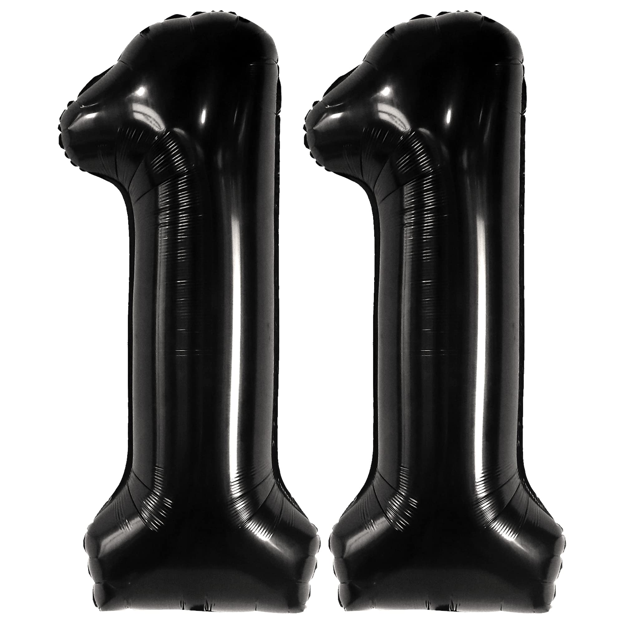 KatchOn 40 Inch Giant Black Number 11 Balloon - Extra Large Birthday Decorations for 11th Birthday Party, Anniversary & Special Events | Perfect for Boys' Birthday Decor, Photo Backdrops & Celebration Balloon Arches