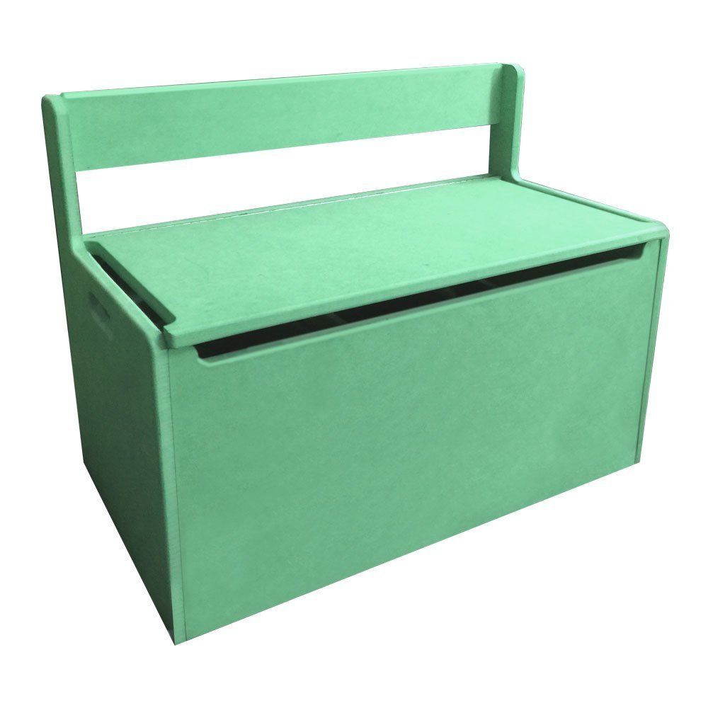 Personalized 3D Name Toy Storage Box & Bench Seat - Kids Room Organizer with Custom Name for Playroom, Nursery, or Bedroom Decor