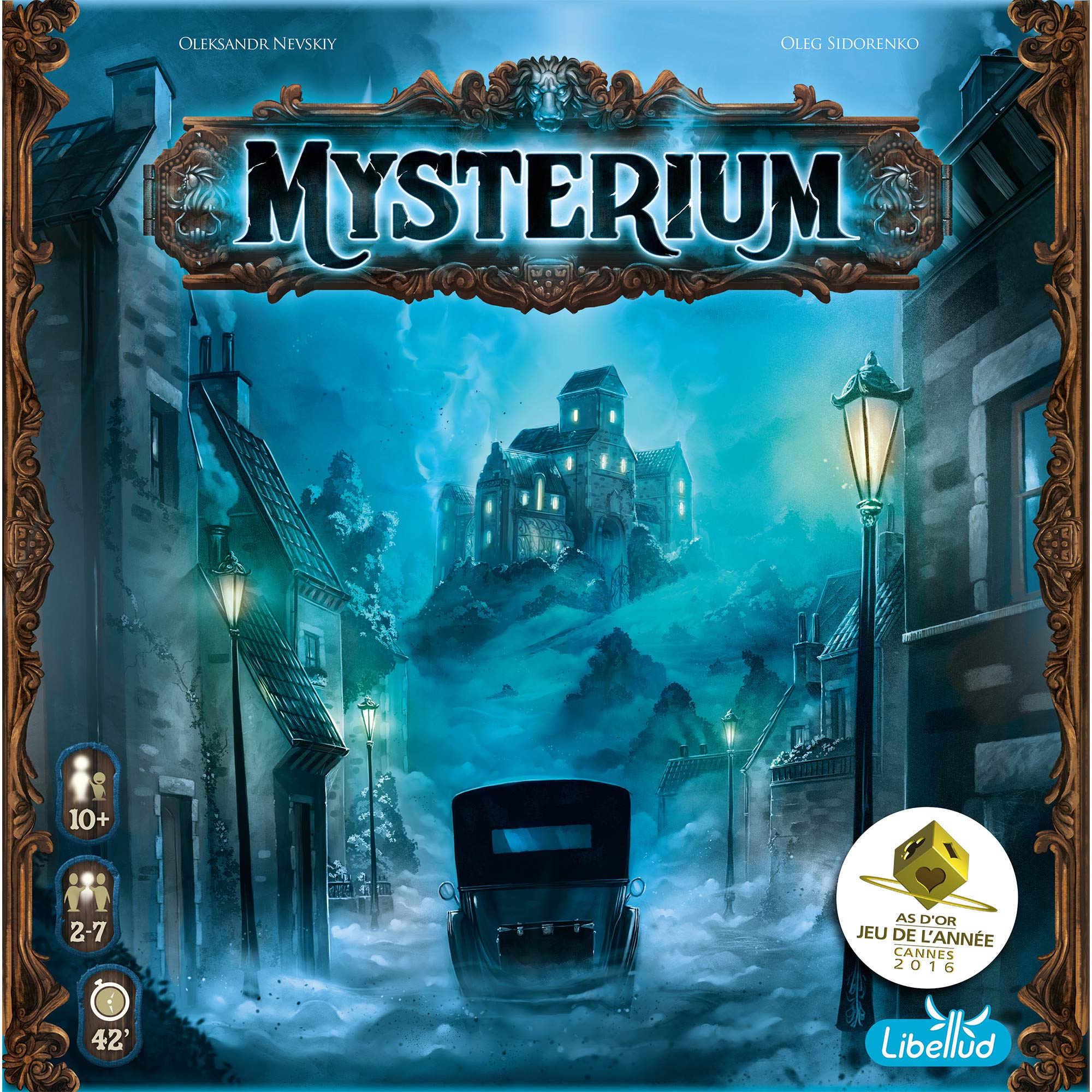 Mysterium Board Game (Base Game) | Cooperative Mystery Game for Adults & Kids Ages 10+ | Family Game Night Fun | 2-7 Players | 45 Min Playtime | Perfect for Parties & Team Building | by Libellud