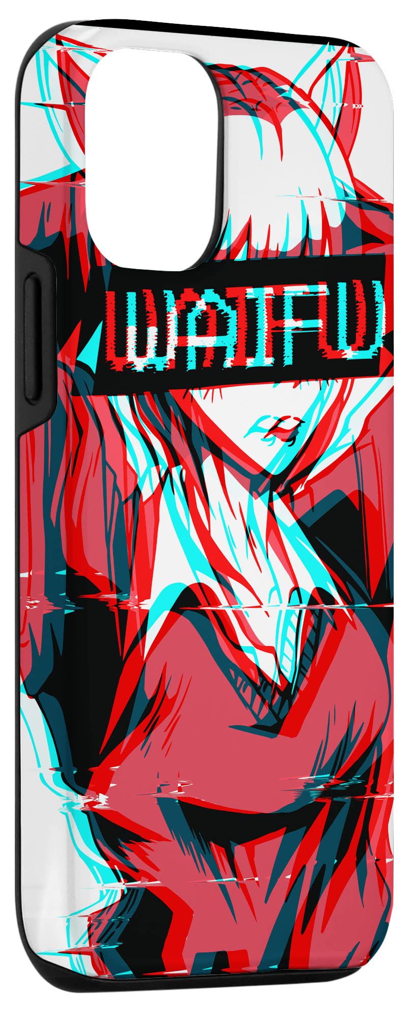 iPhone 12/12 Pro Anime Cat Girl Phone Case - Japanese Kawaii Aesthetic Vaporwave Design - Protective Cover for iPhone 12/12 Pro - Perfect for Anime Lovers & Kawaii Fashion Enthusiasts