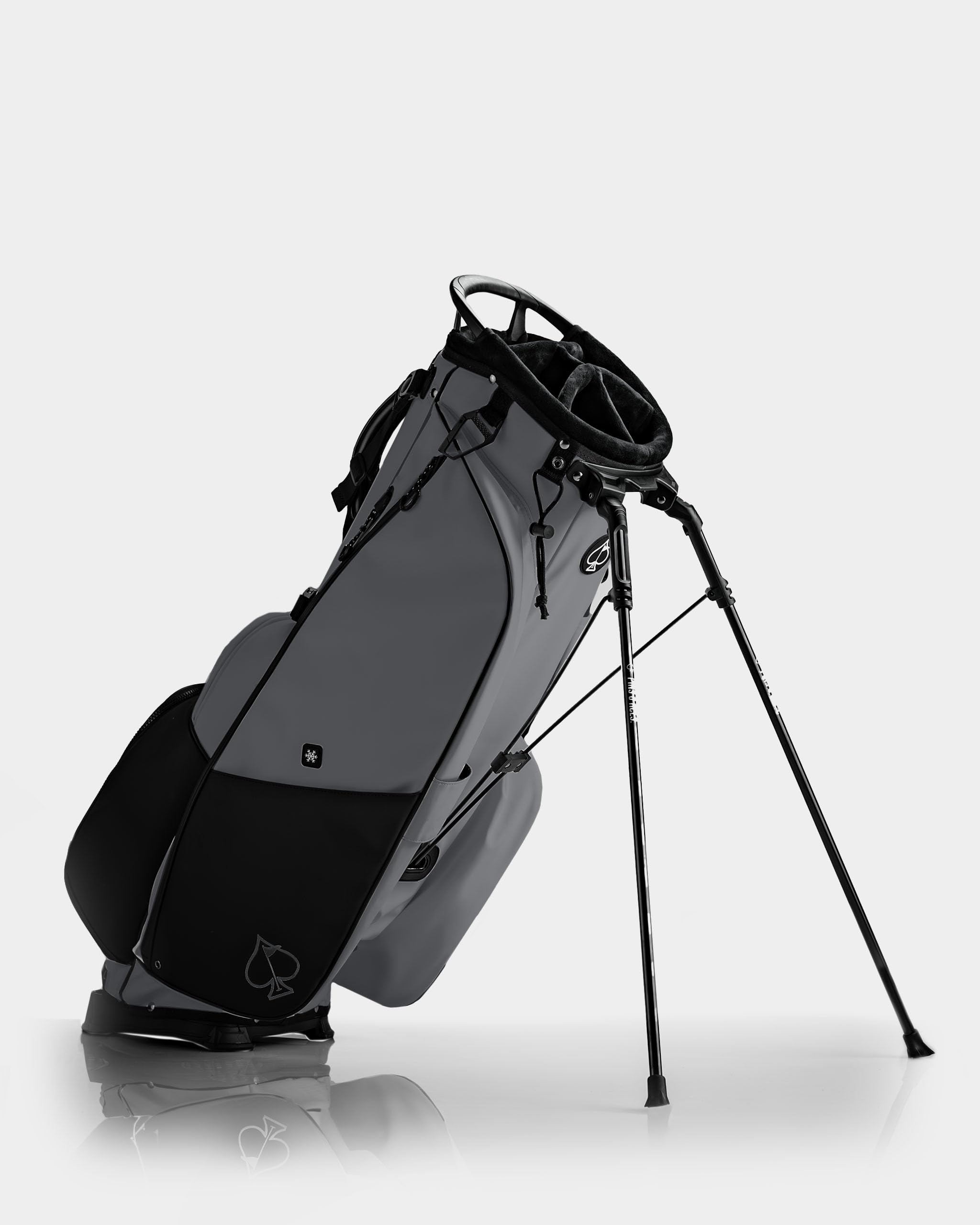 Pins & Aces Premium Lightweight Stand Golf Bag - Velvet-Lined 5-Way Club Divider System - Perfect for Tournaments & Practice Rounds